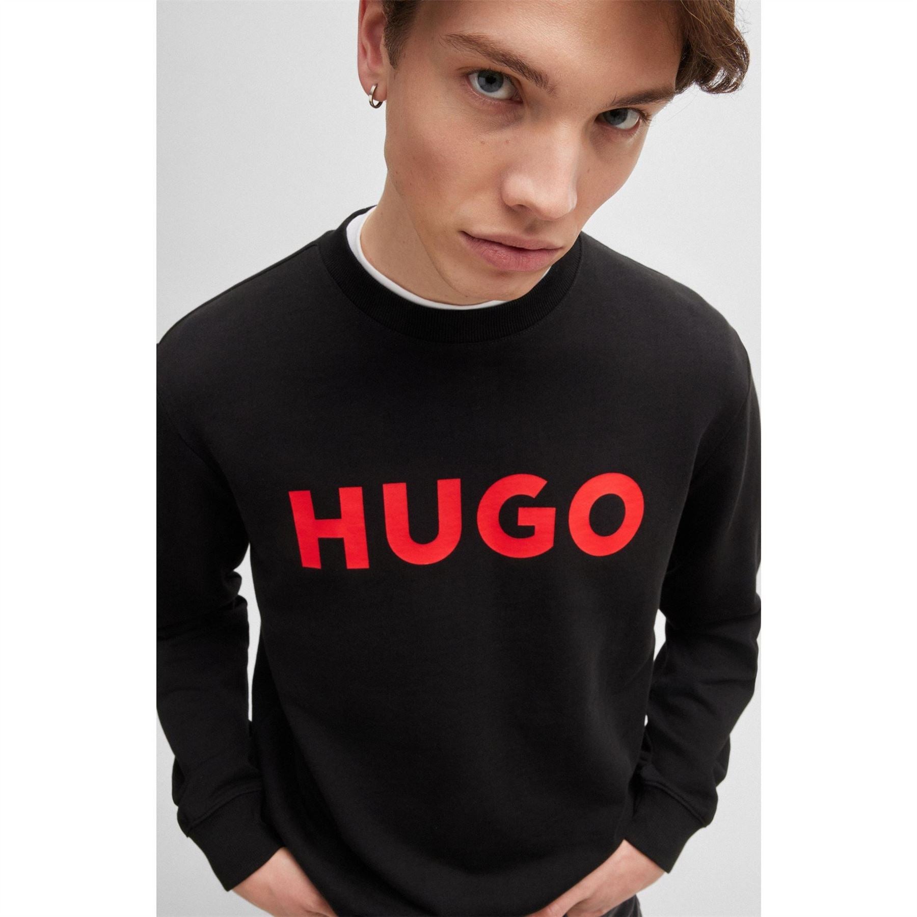 Hugo Logo Crew Sweatshirt