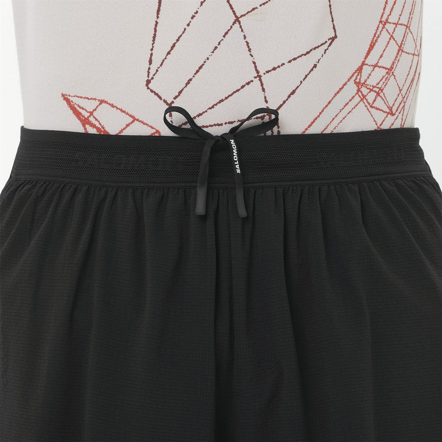 Salomon Mens Aero Stow 5 Running Shorts