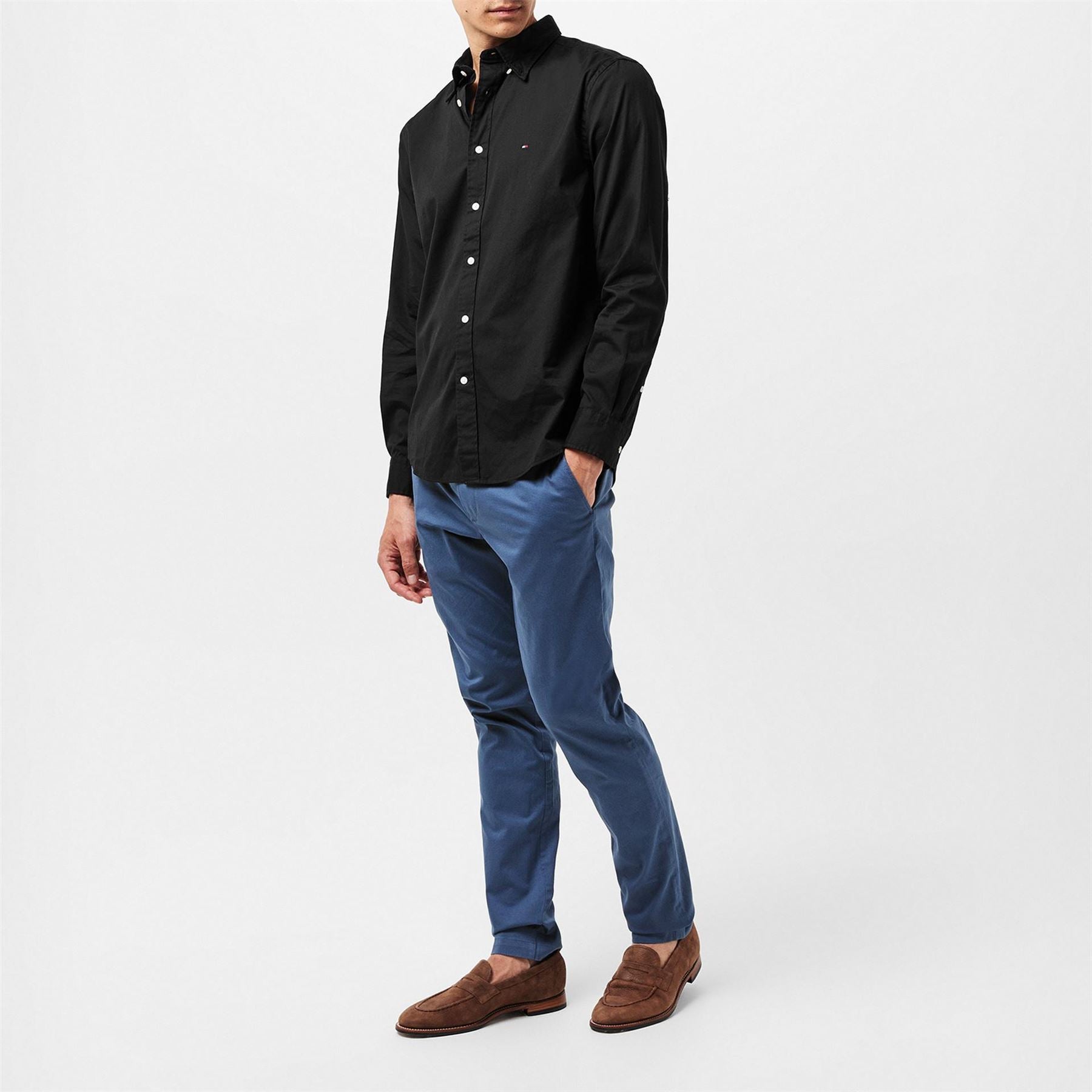 Tommy Hilfiger Flex Long Sleeve Poplin Shirt