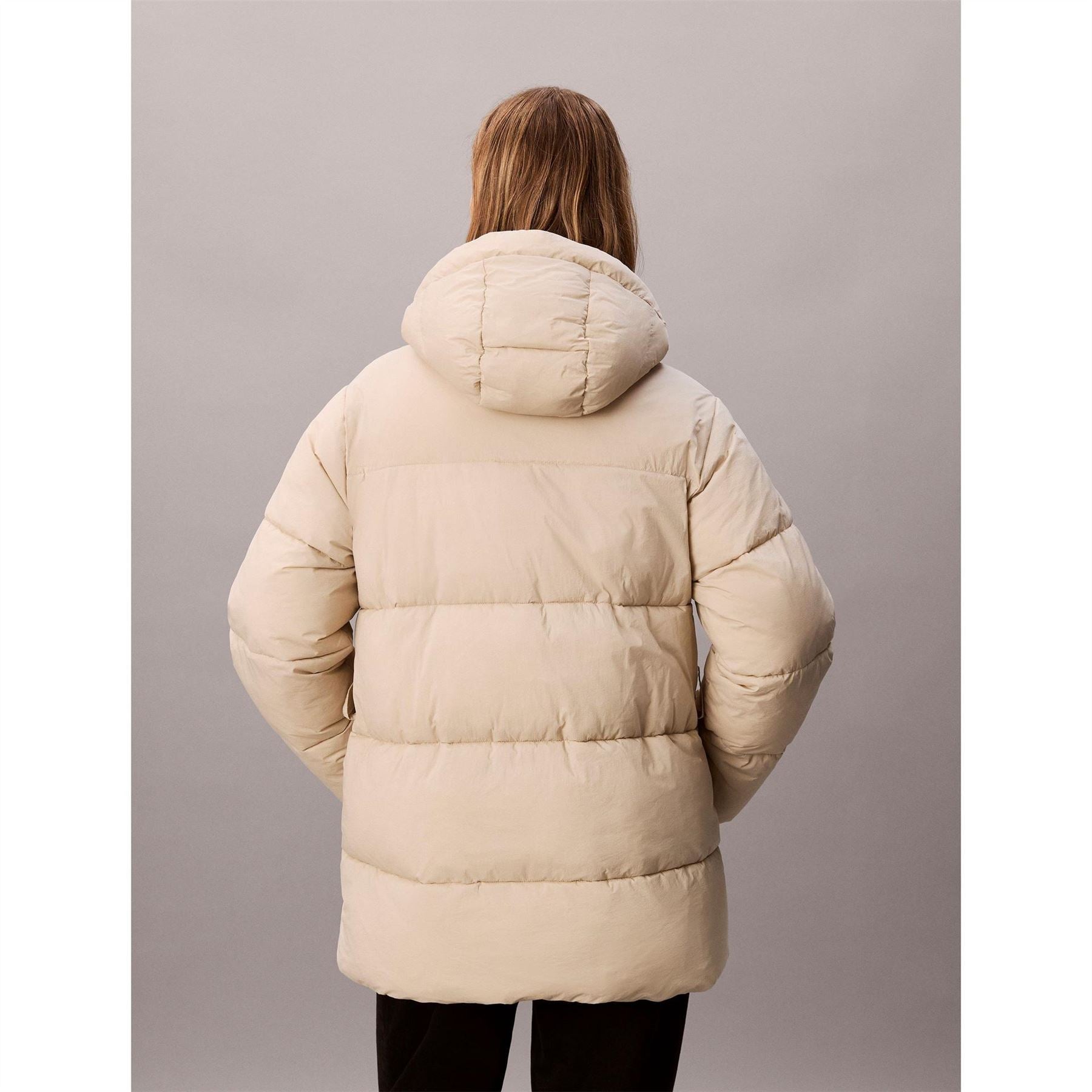 Calvin Klein Jeans Belted Medium Puffer Jacket