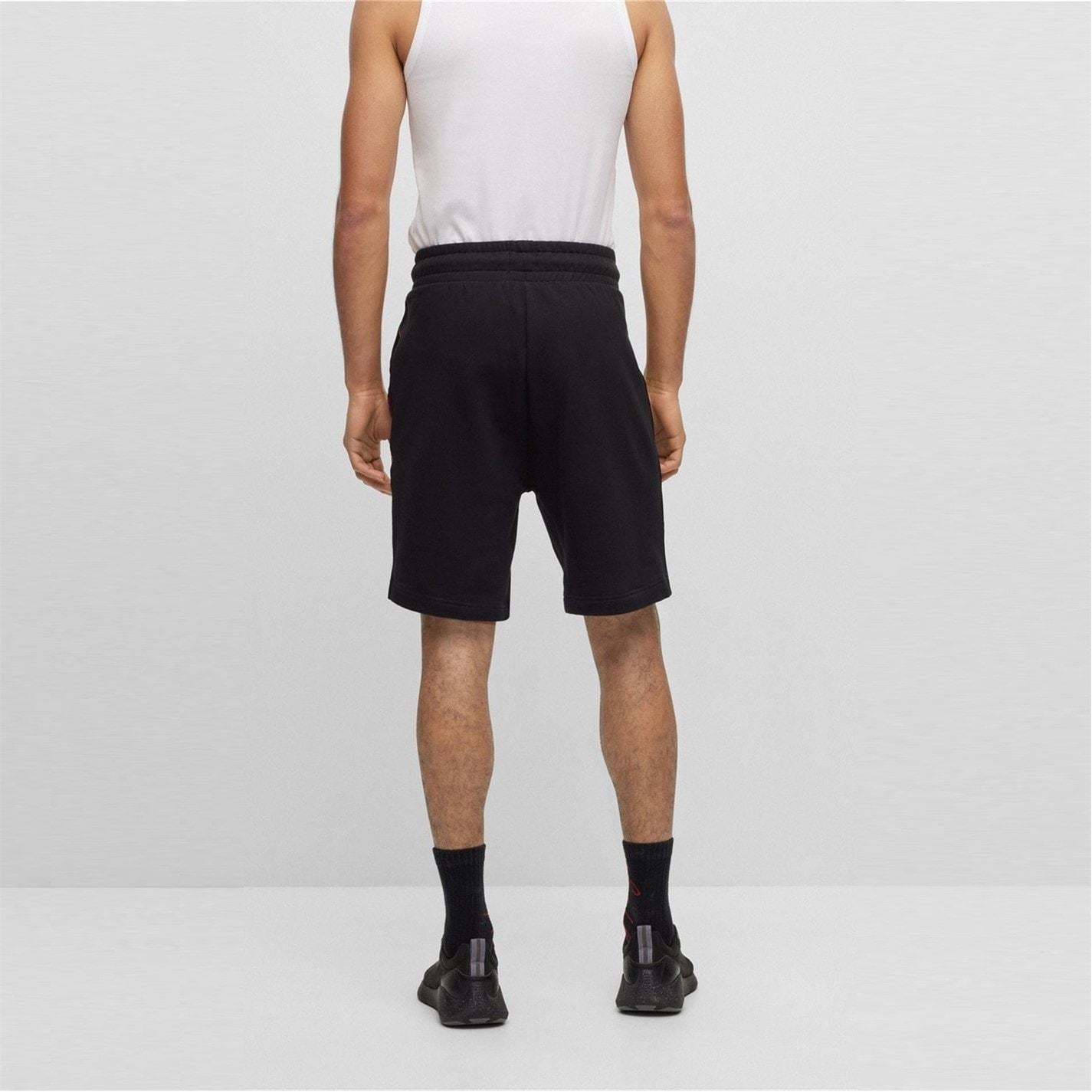 Hugo Bodywear Sporty Logo Shorts With Logo Tape Detail