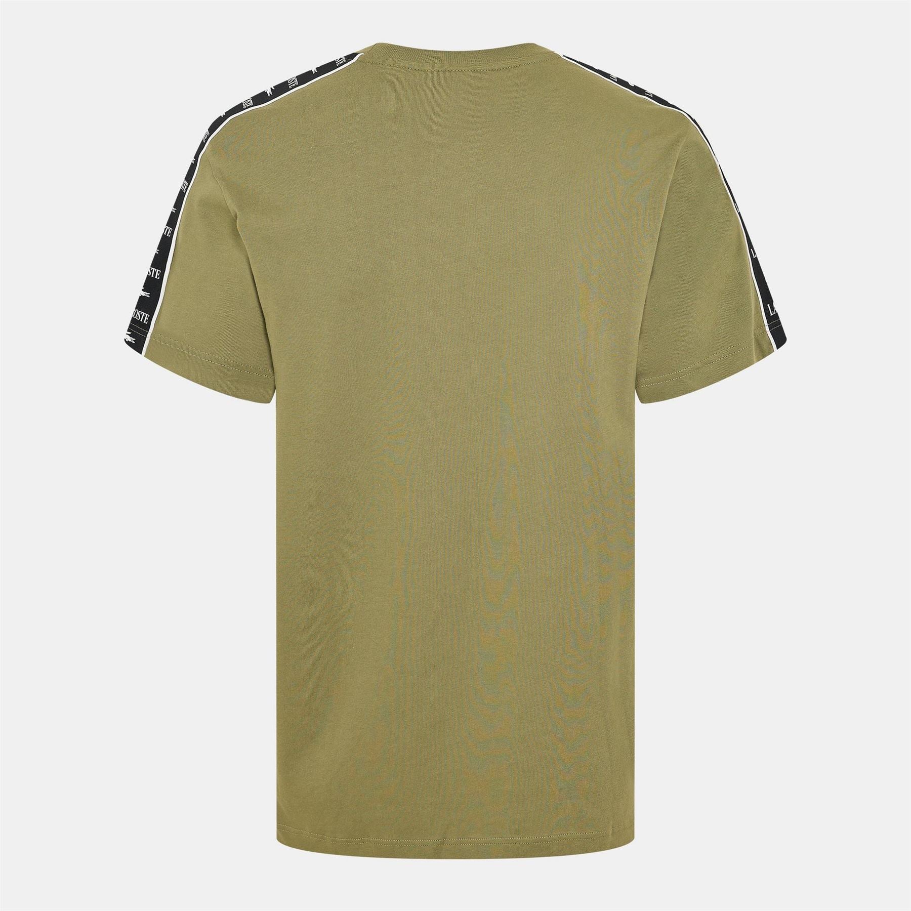 Lacoste Regular Fit Lacoste Lettering Crew Neck T-Shirt