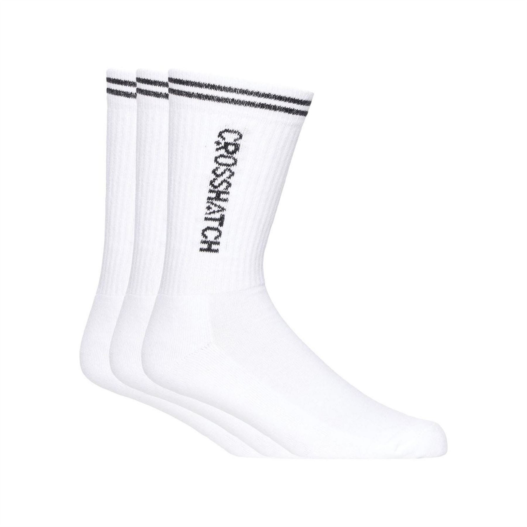 Crosshatch Pack Of Peppy Sport Socks