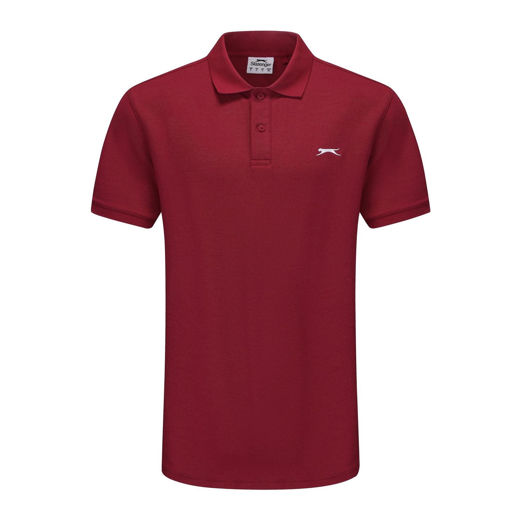 Slazenger Mens Plain Polo Shirt