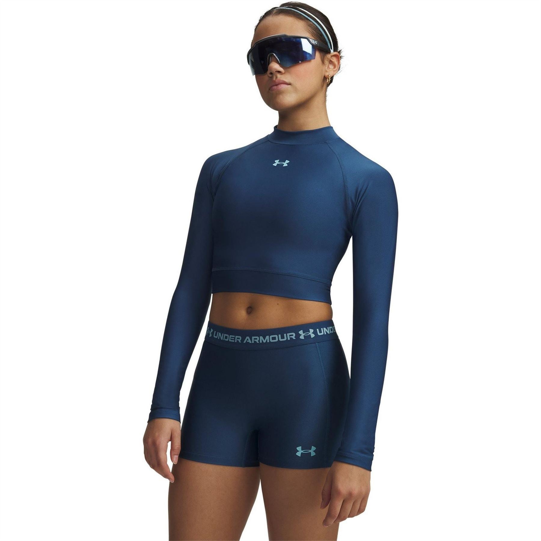 Under Armour HeatGear® Long Sleeve Performance Gym Top