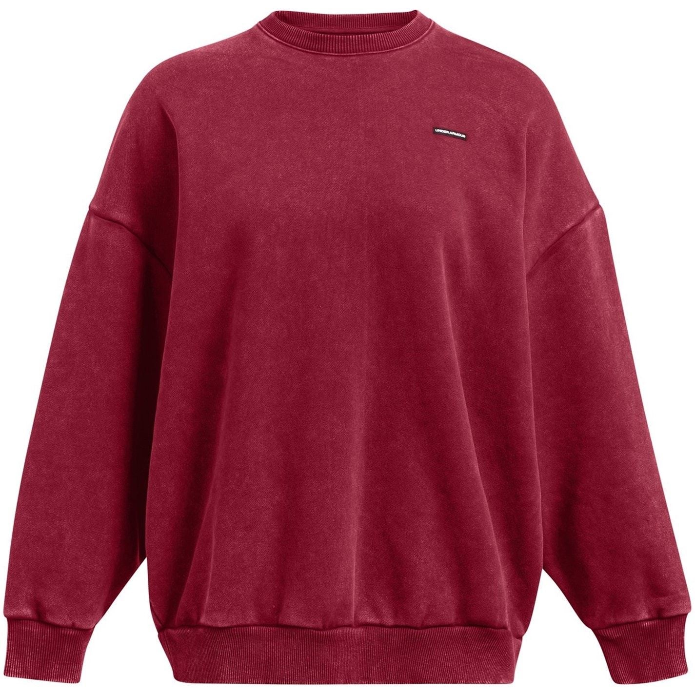 Under Armour Icon Crew Neck Ribbed Collar Long Sleeve Sweatshirt