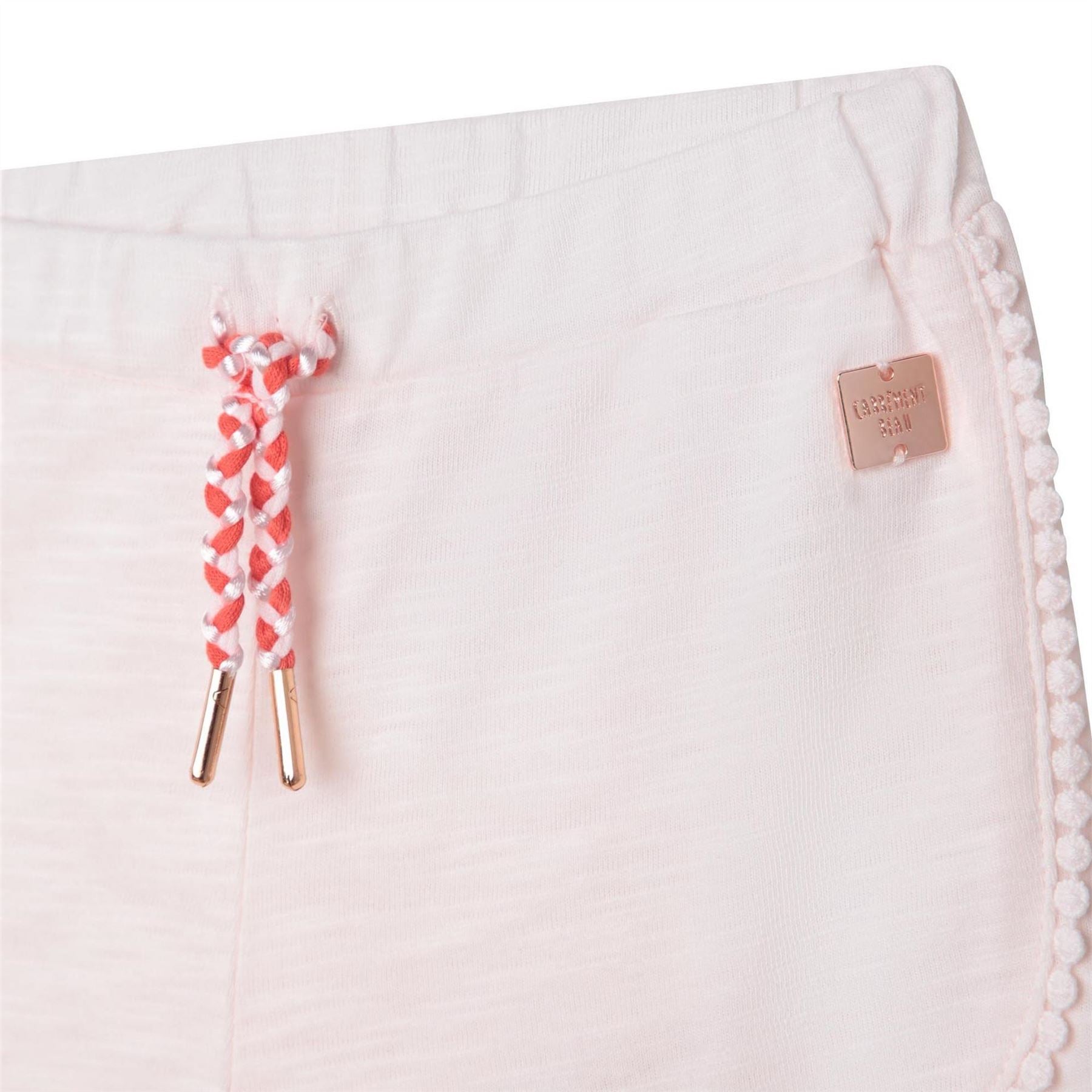 Carrement Beau Solid Bermuda Shorts with Curved Hem