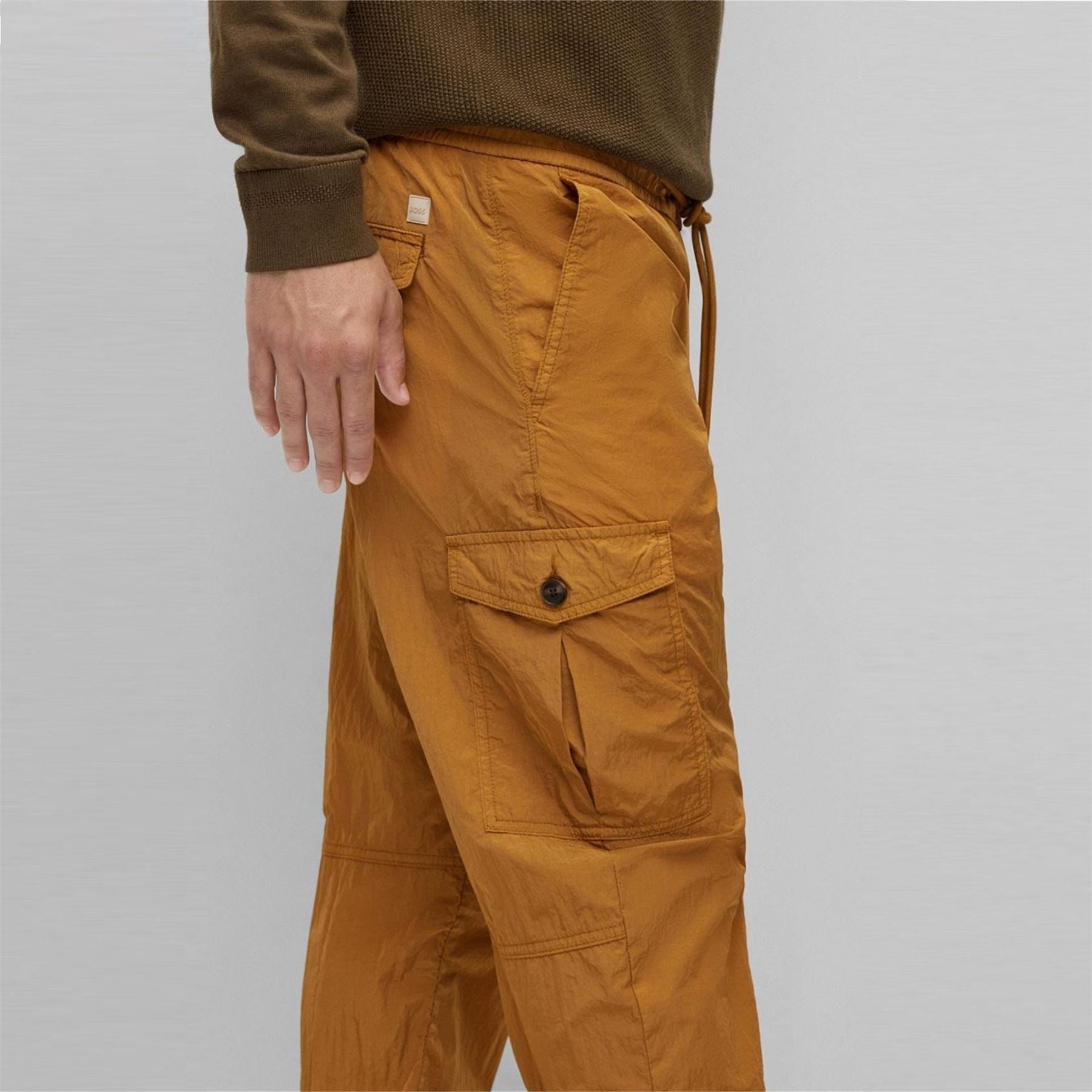 Boss Taberon Solid Patterned Combat Cargo Pants