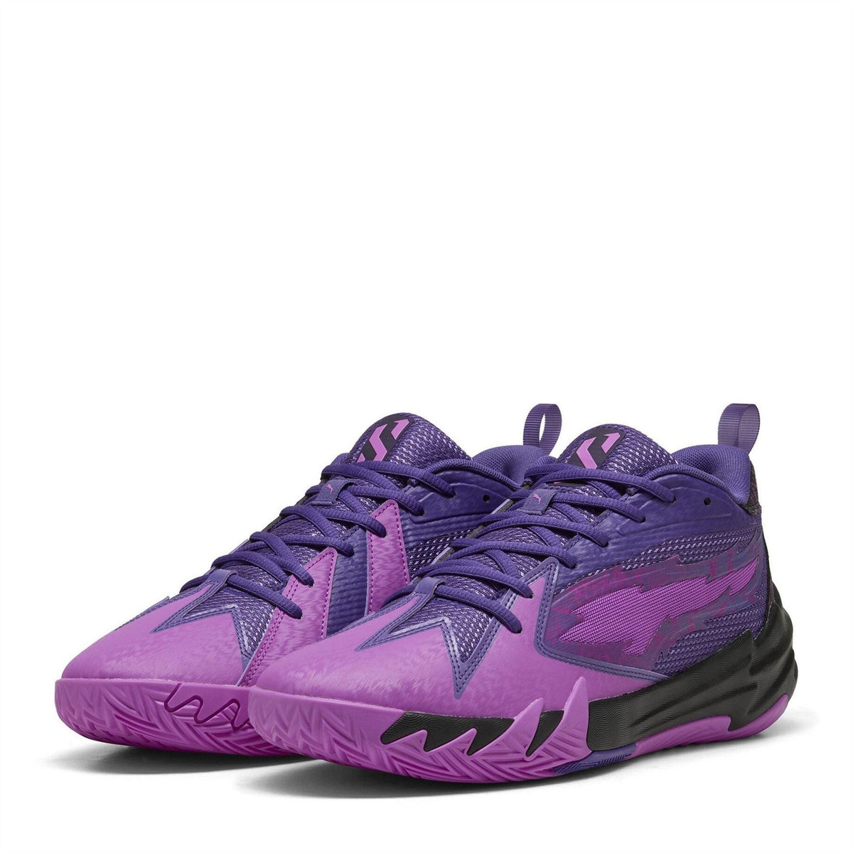 Puma Scoot Zeros Purple Lightning Basketball Trainers