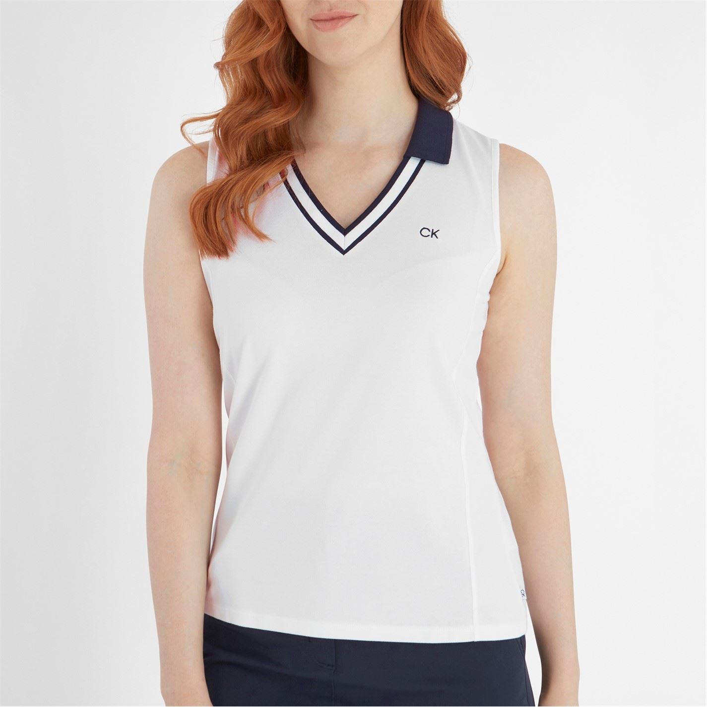Calvin Klein Golf Short Sleeve Performance Polo Shirt