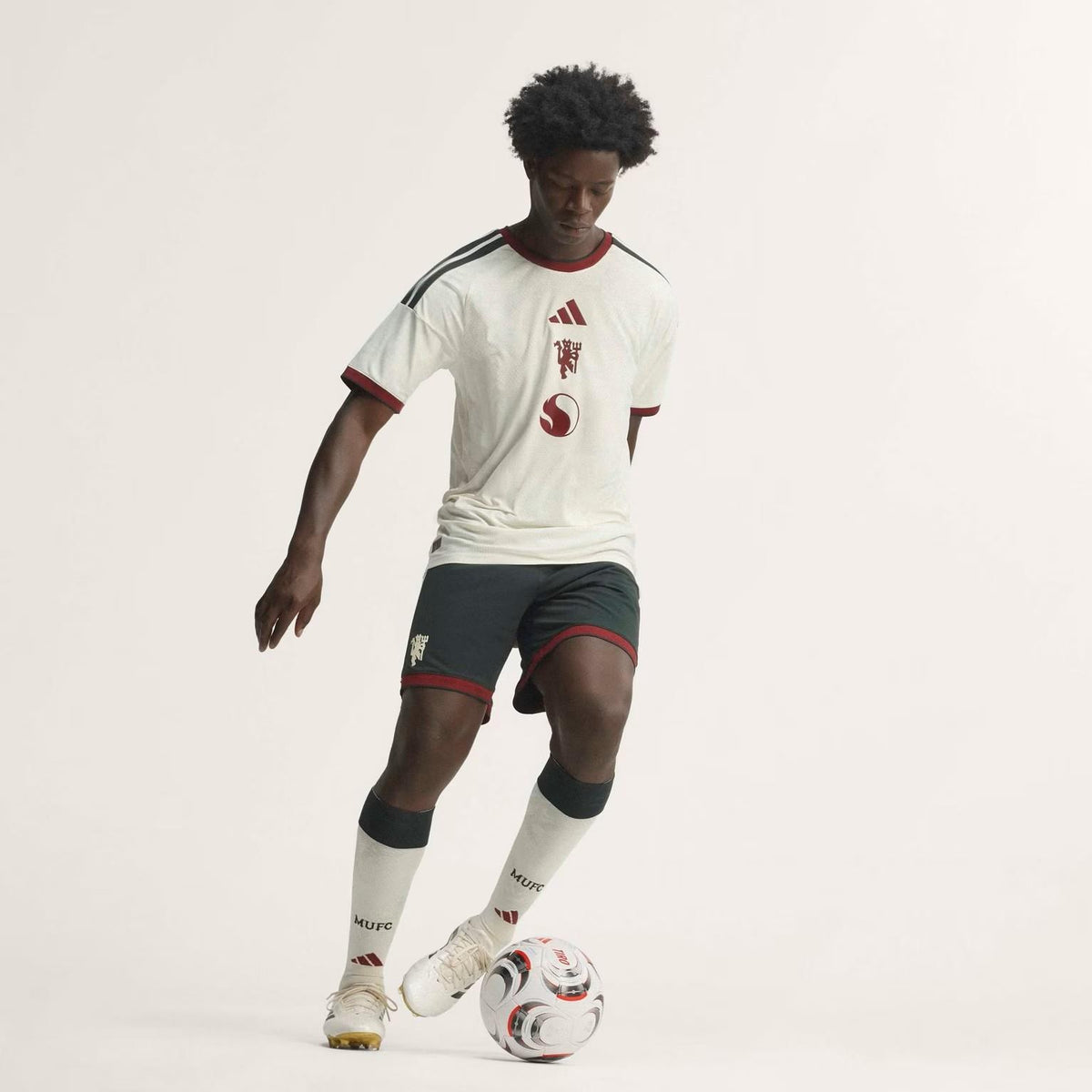 adidas Mens United Authentic Third Shirt 2026 27