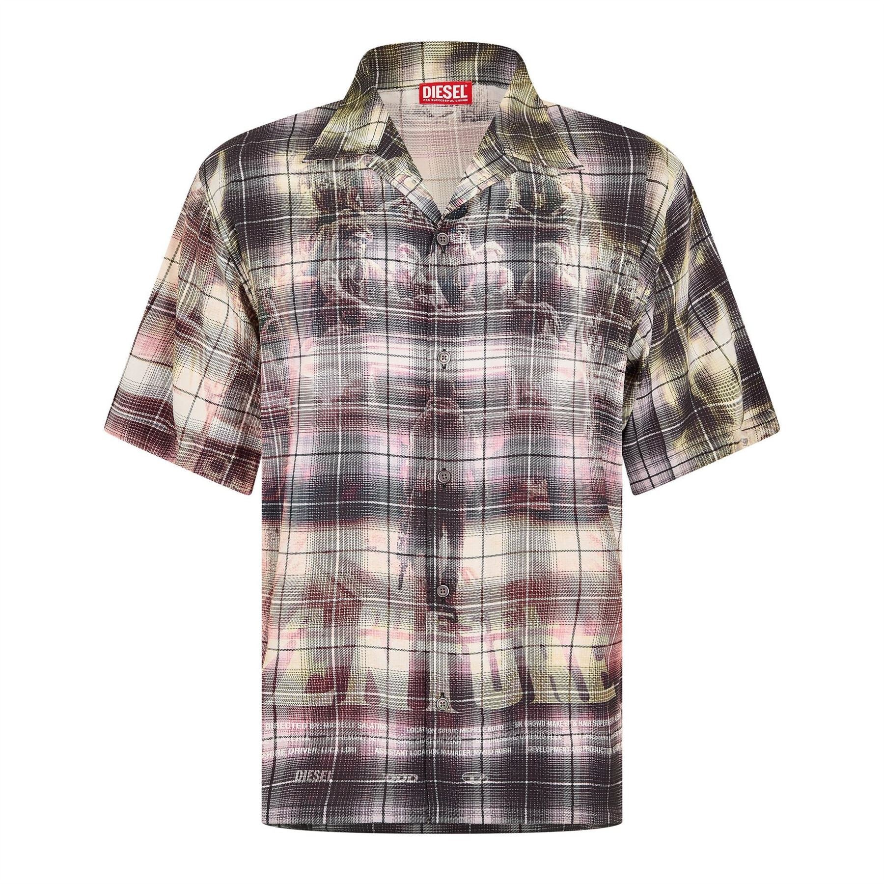Diesel Tilborg Collared Neck Short Sleeve Shirt