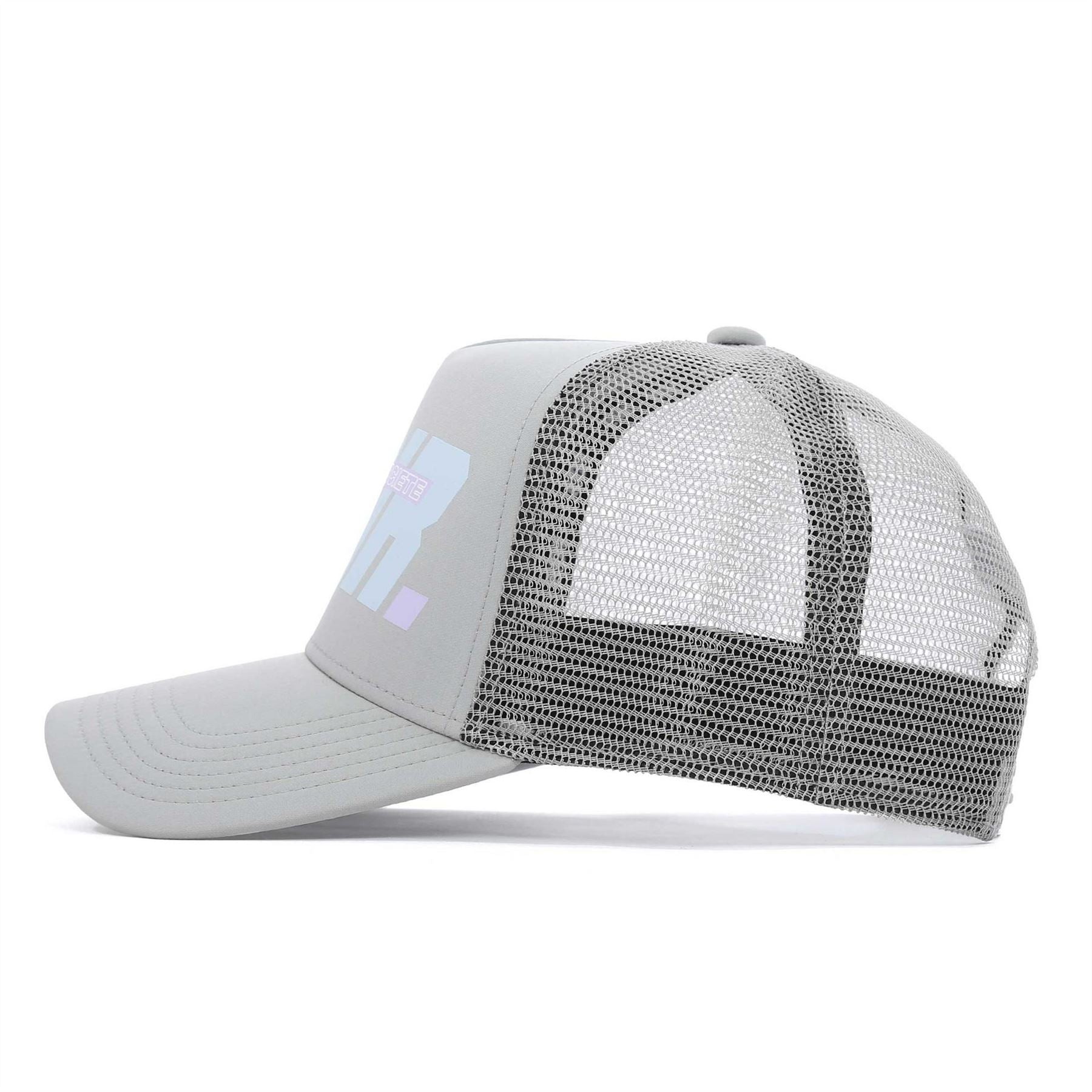 Societe Noir Reflective Lettering Trucker Cap