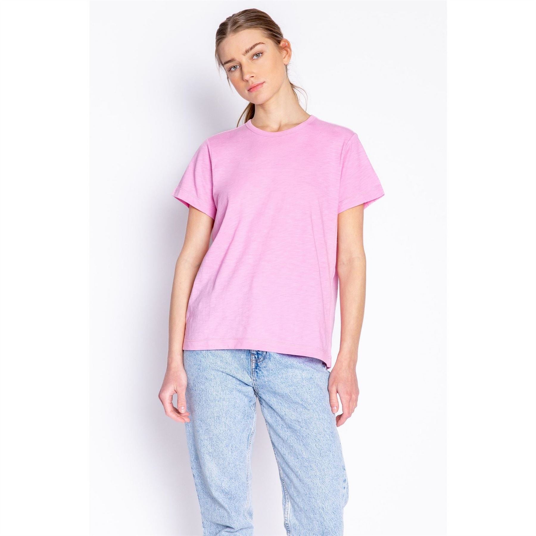 PJ Salvage Salvage Back To Basics Short Sleeve Crew Neck Tee