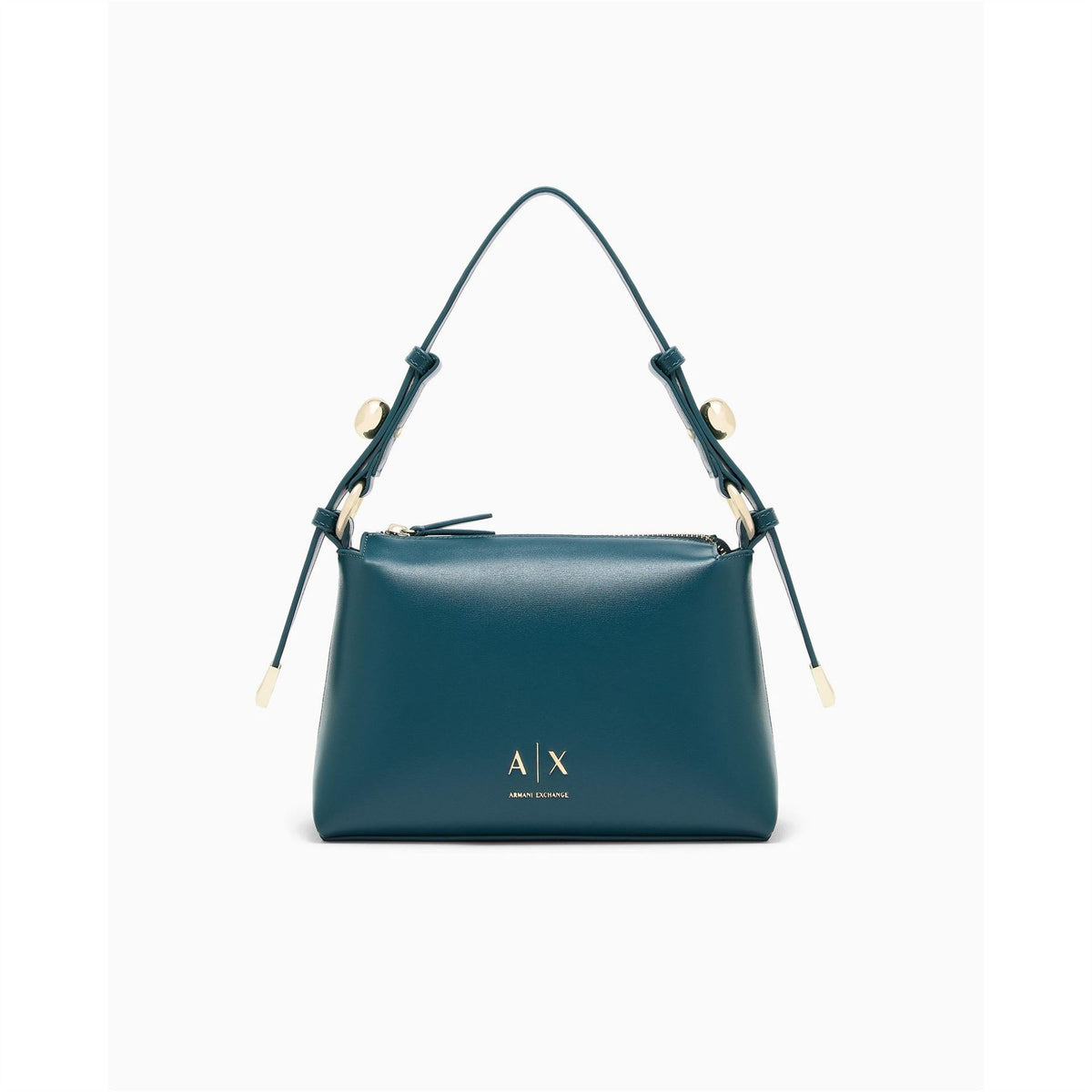 Armani Exchange Cross Body Bag with Gold Tone Hardware