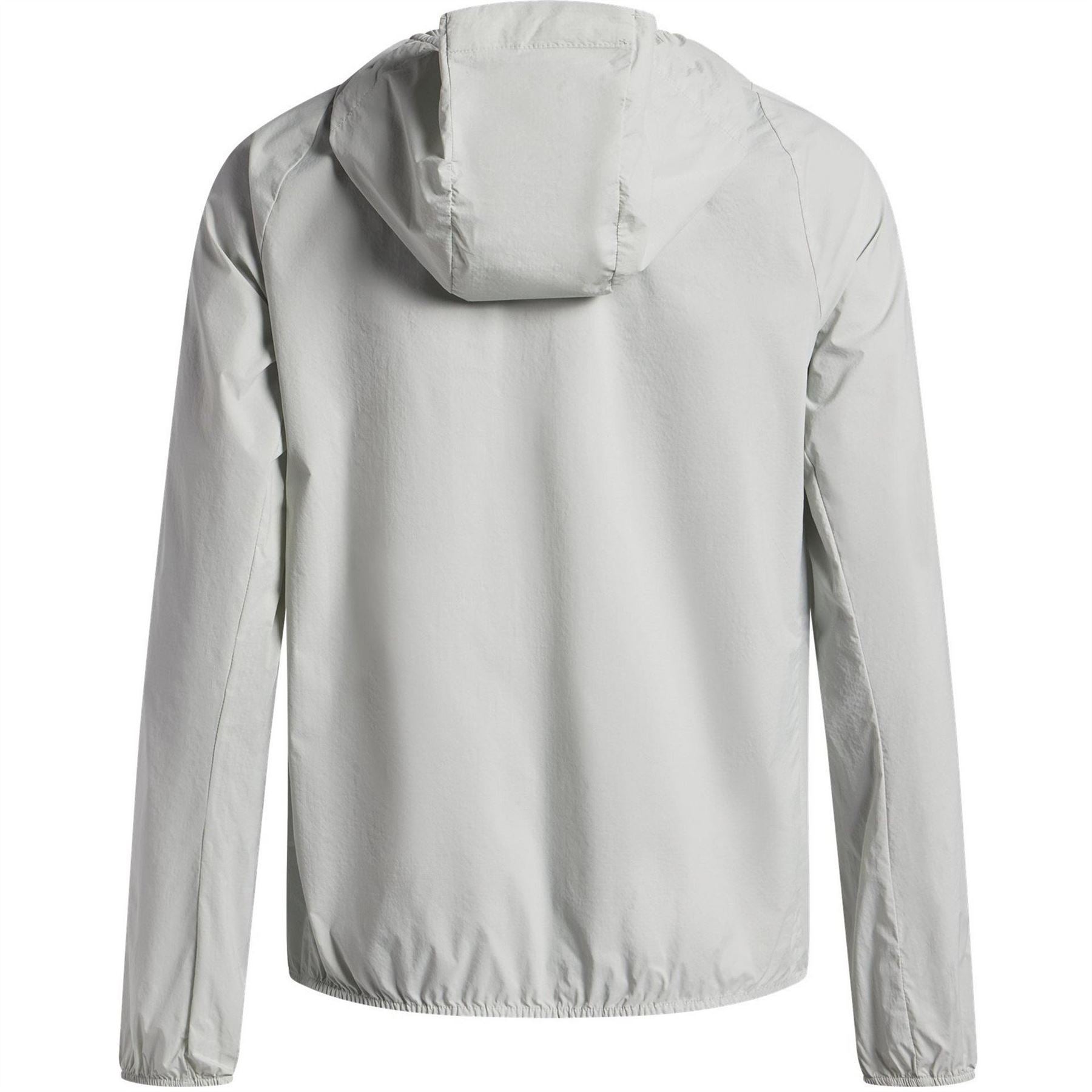 Under Armour Launch Solid Patterned Hooded Running Jacket with Chest Pocket