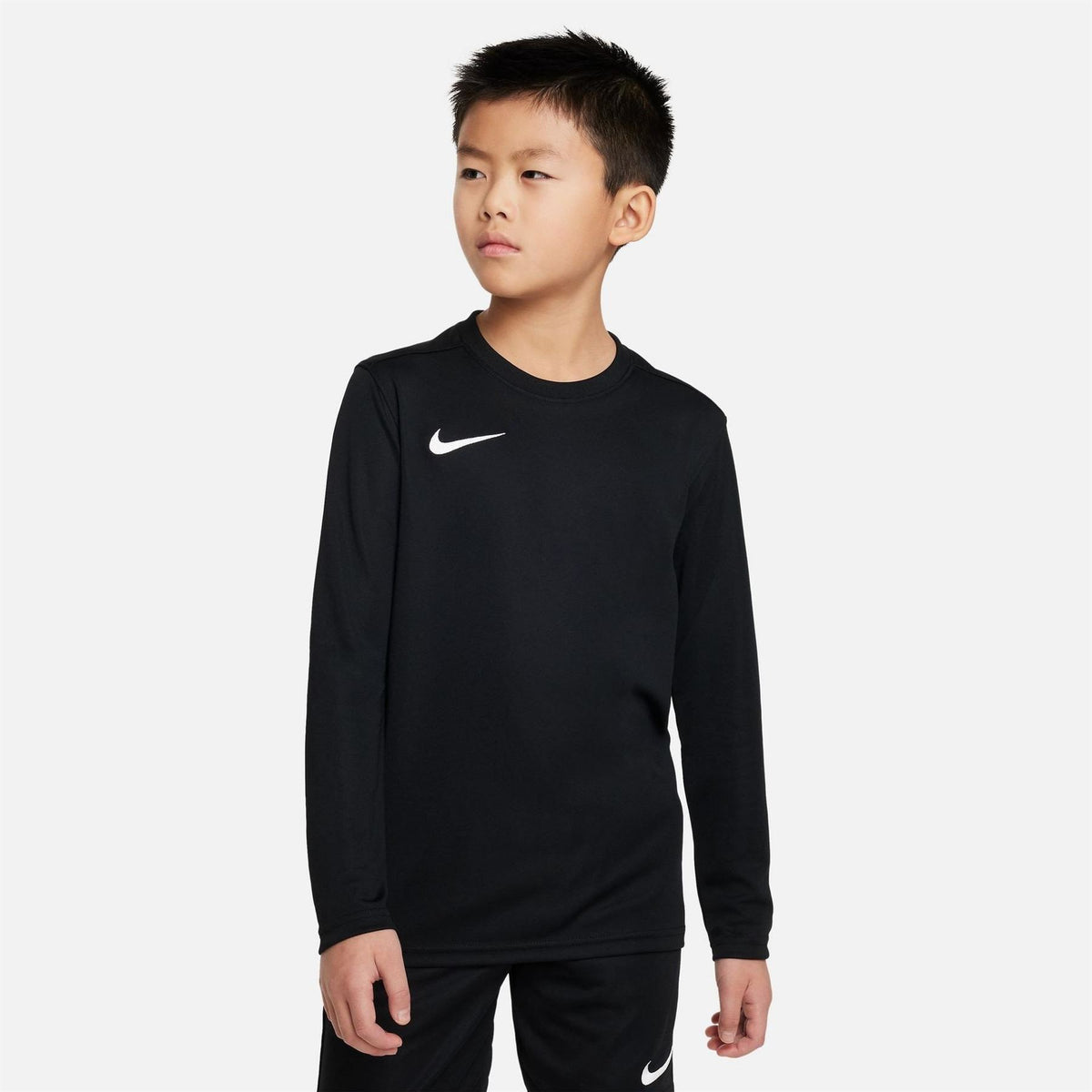 Nike Jersey Crew Neck Long Sleeve Bold Logo T-Shirt