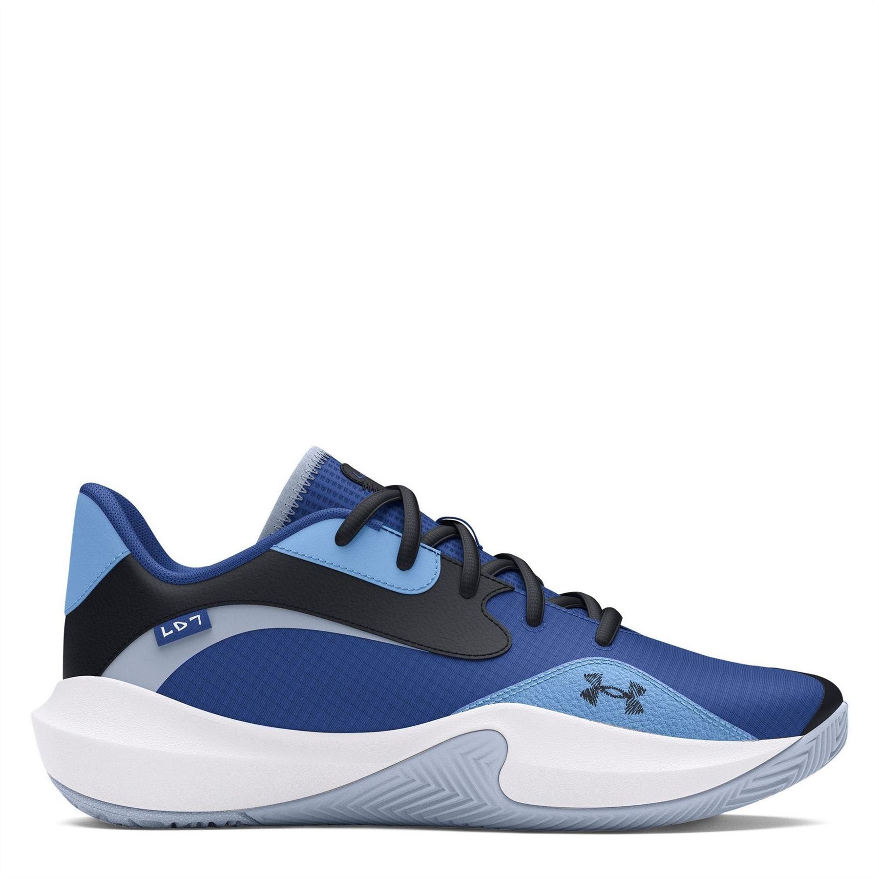 Under Armour UA Lockdown 7 Low Basketball Lace-Up Trainers