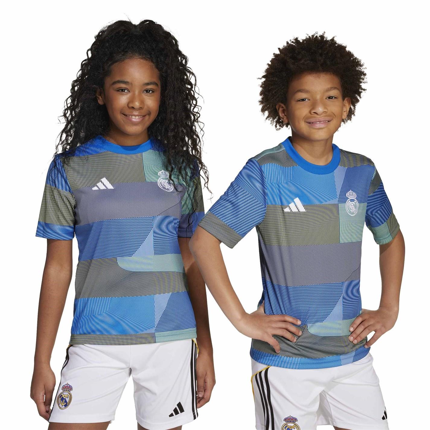 adidas Real Madrid Pre Match Shirt 2025 2026 Juniors