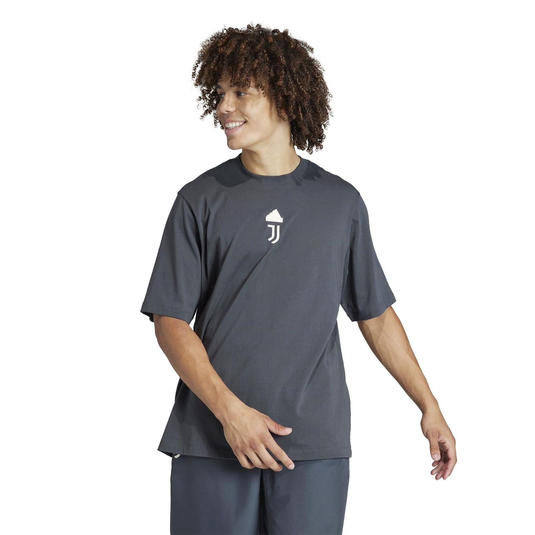 adidas Juventus Lifestyler T-Shirt 2023 2024 Adults