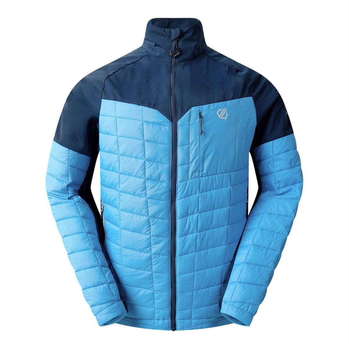 Dare 2b Colour Block Softshell Jacket with Chest and Zipped Pockets