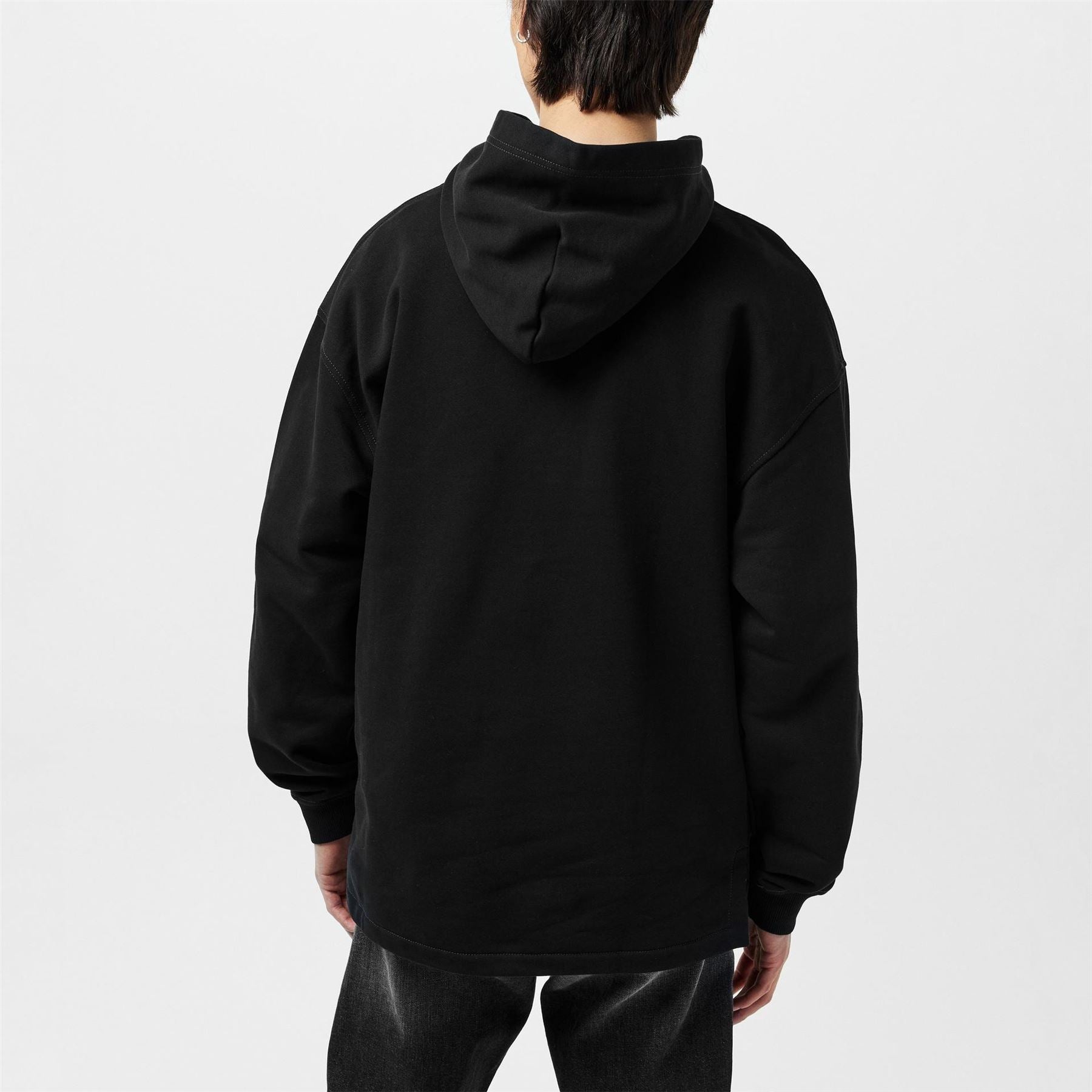 Diesel Hooded Relaxed Fit Lettering Sweatshirt