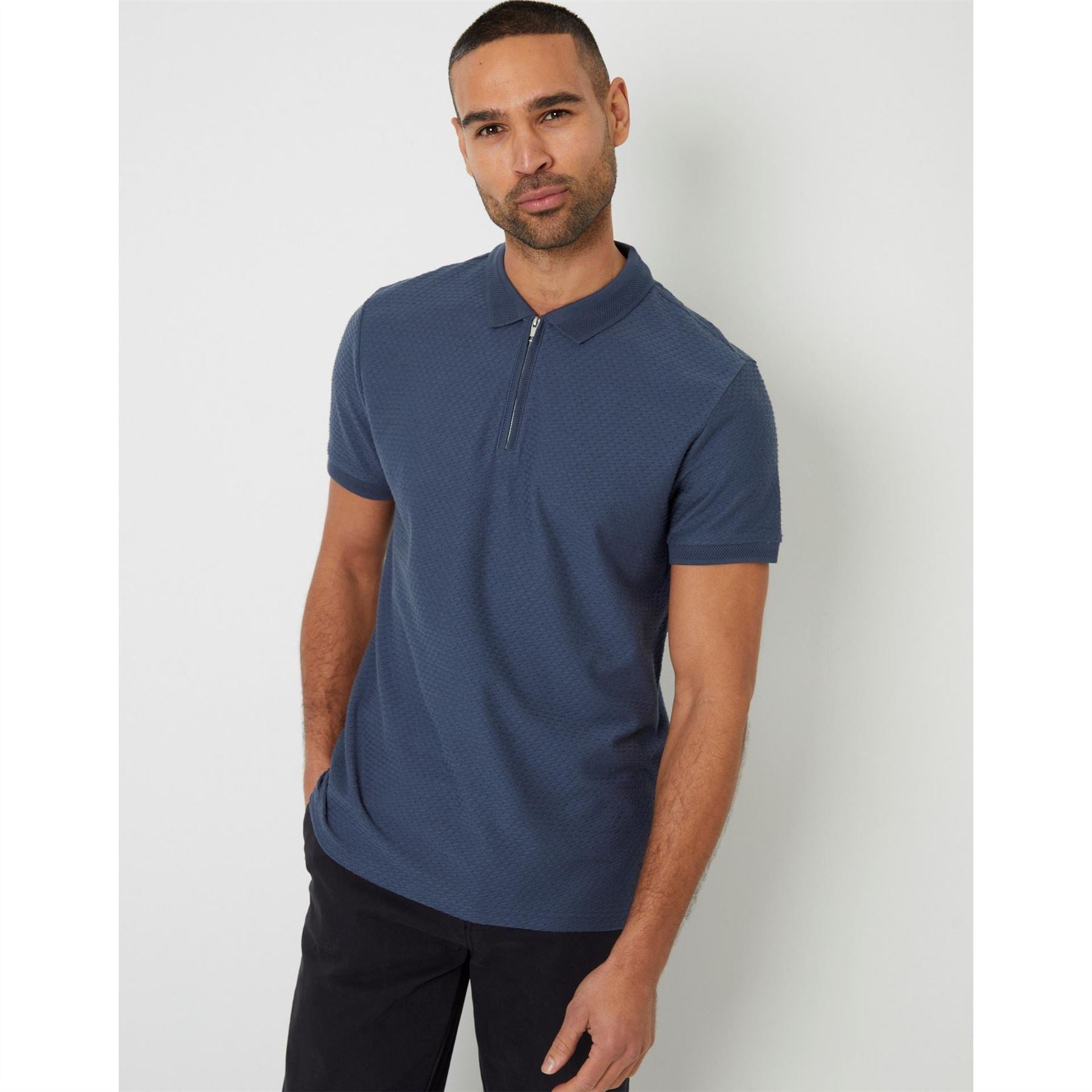 Threadbare Westbank Regular Fit Short Sleeve Shirt