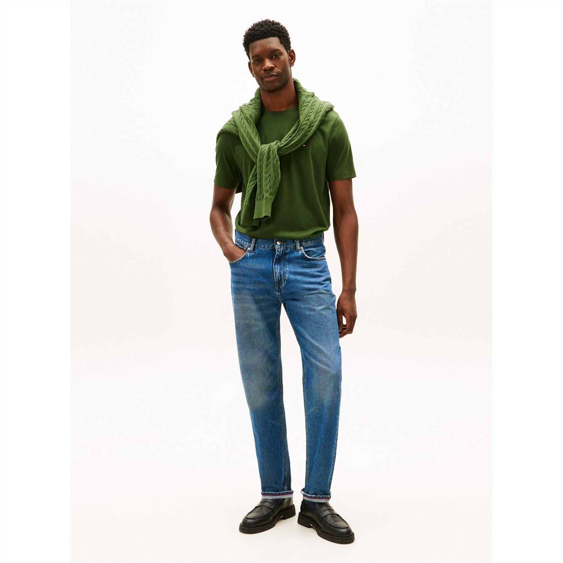Tommy Hilfiger Reg Fit Solid Tee