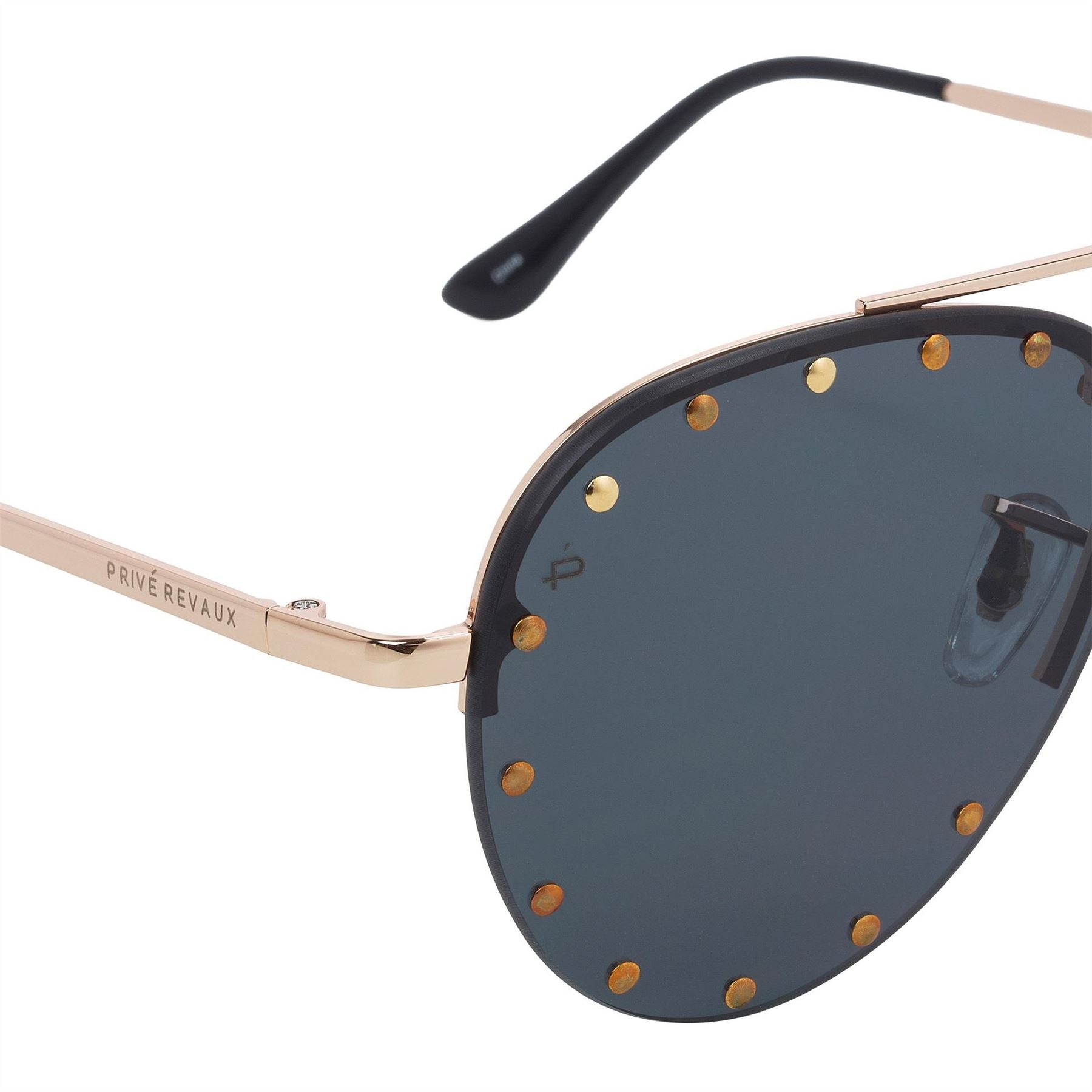 Prive Revaux The Sixth Man Aviator Full Rim Sunglasses