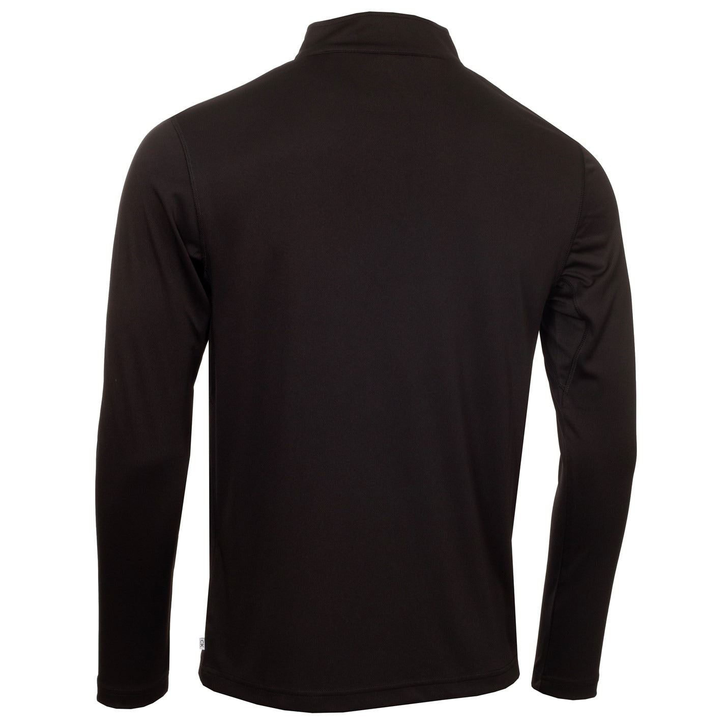 Calvin Klein Golf Regular Fit Zip Neck Long Sleeve Sweatshirt