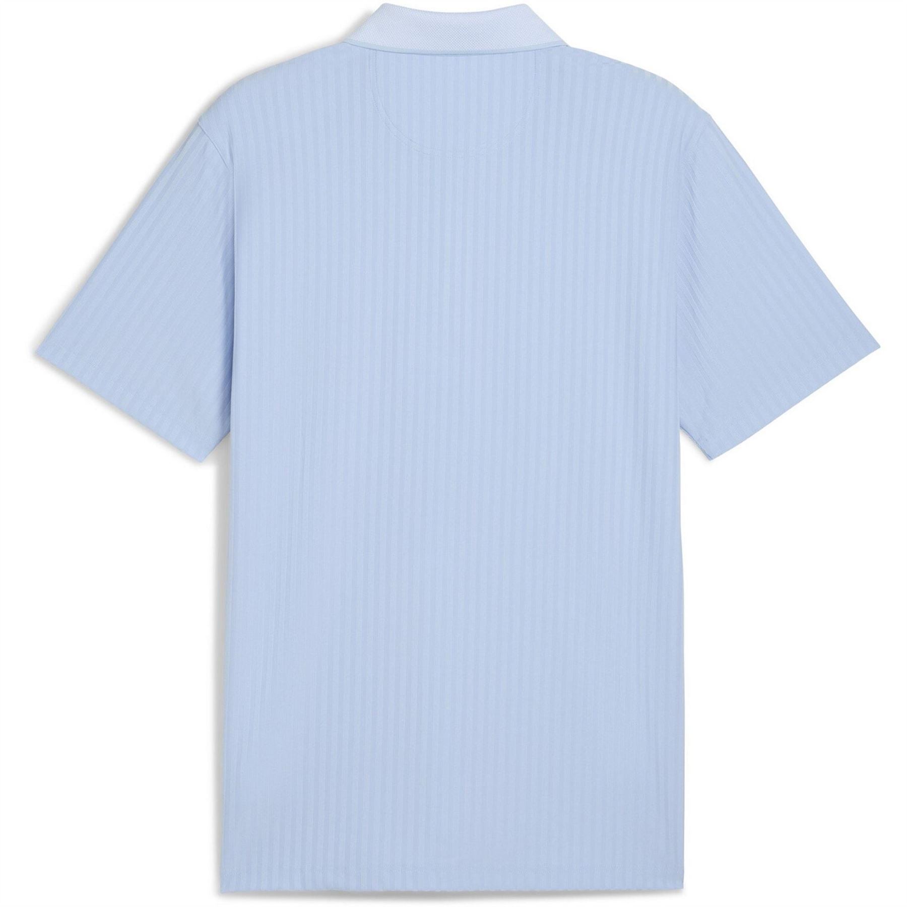 Puma Mattr Stripe Jacquard Short Sleeve Polo