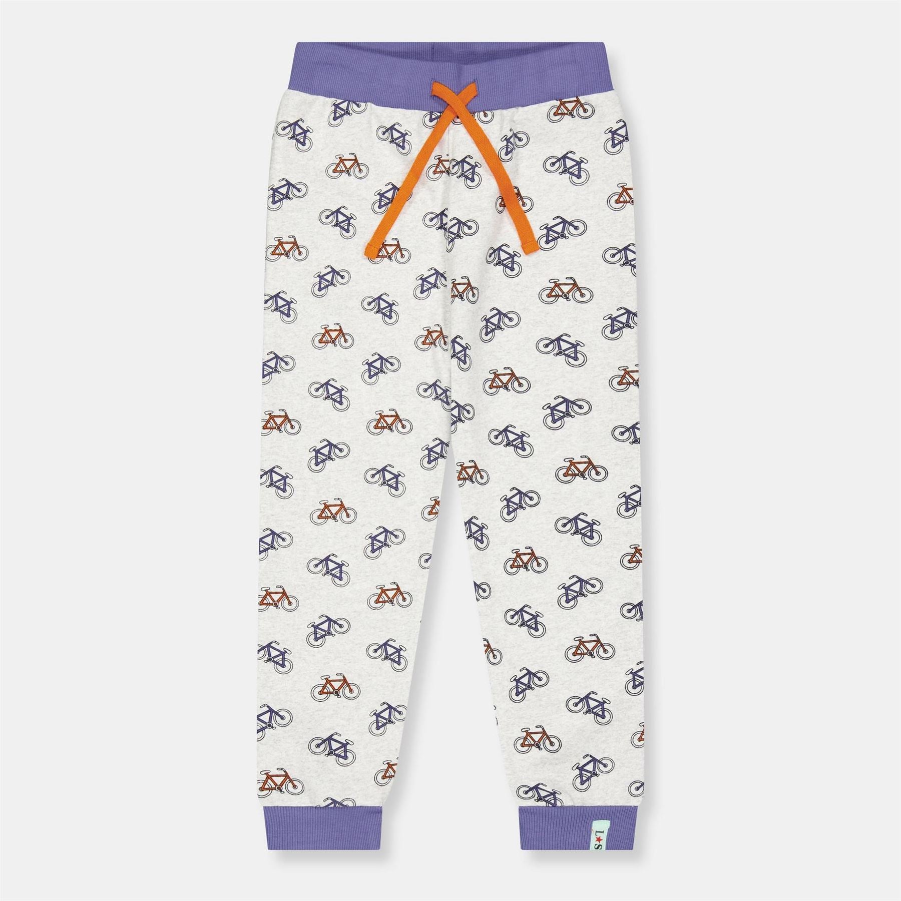 Lilly and Sid Bicycle Graphic Print Joggers