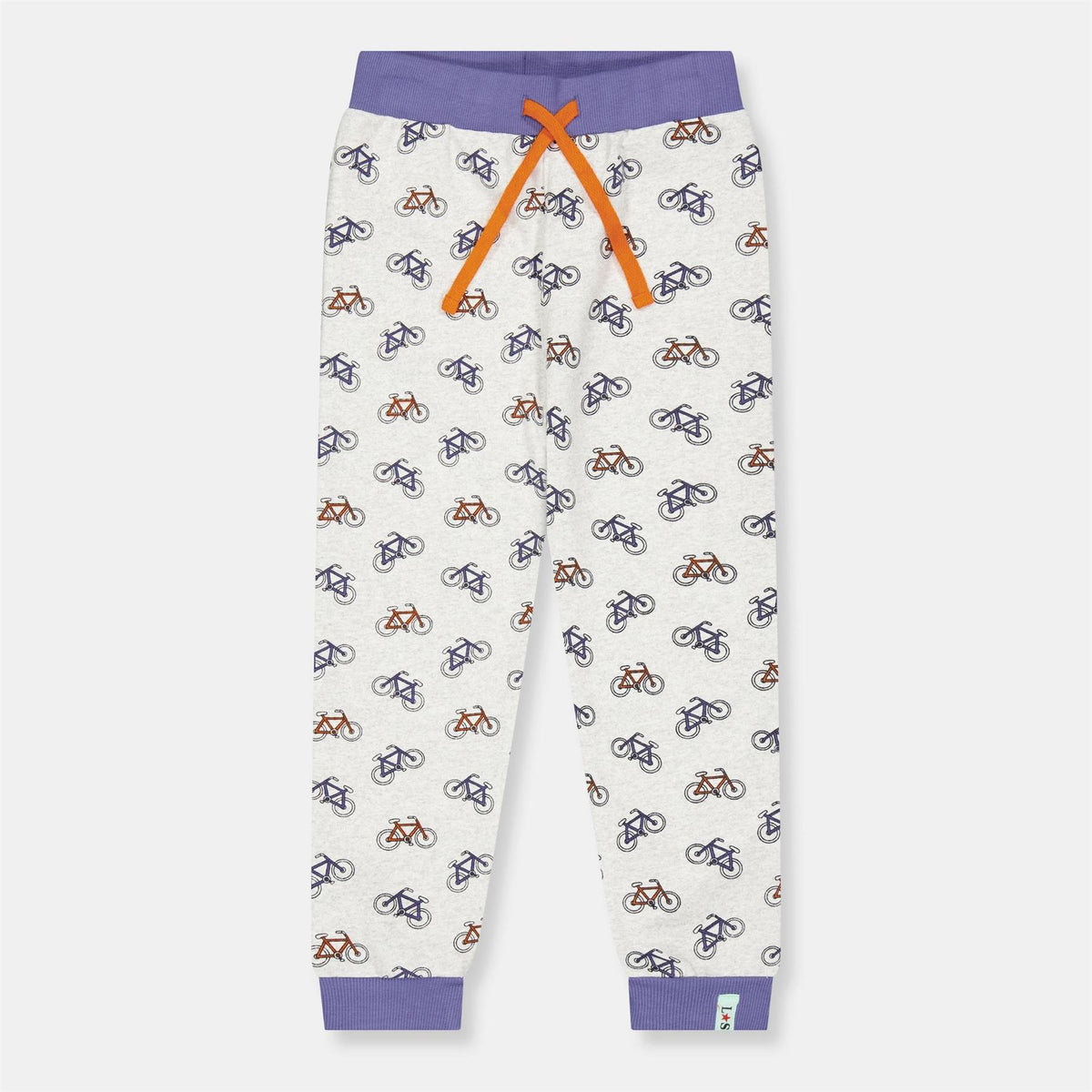 Lilly and Sid Bicycle Graphic Print Joggers