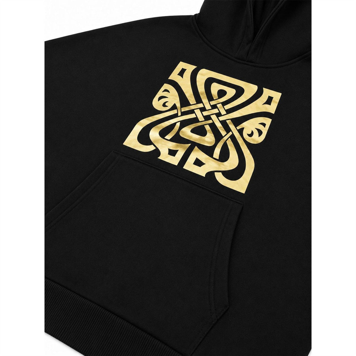 Biba Bold Logo Kangaroo Pocket Long Sleeve Hoodie
