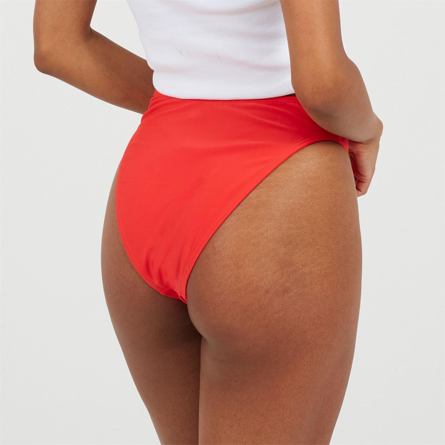 Brave Soul Solid Patterned Regular Fit Bikini Bottoms Set