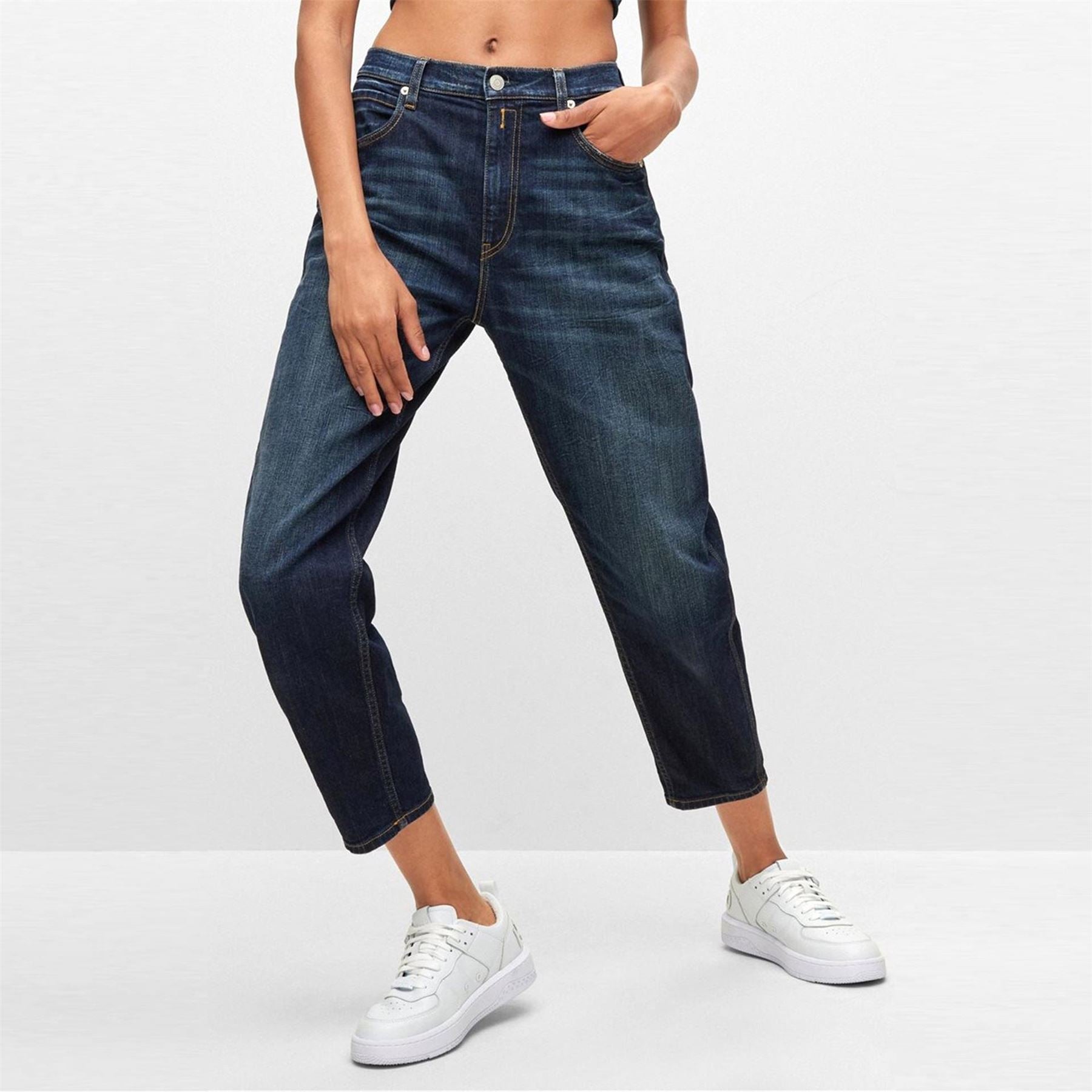 Hugo Keida Boyfriend Five Pocket Jeans