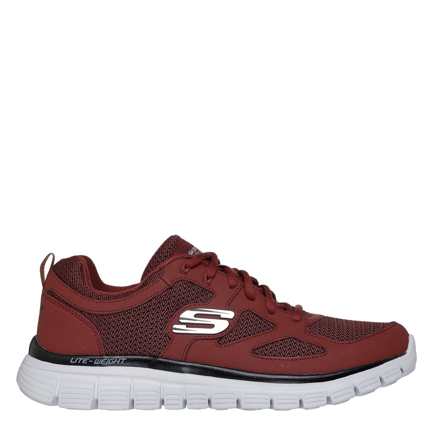 Skechers Mens Flex Burns Agoura Trainers