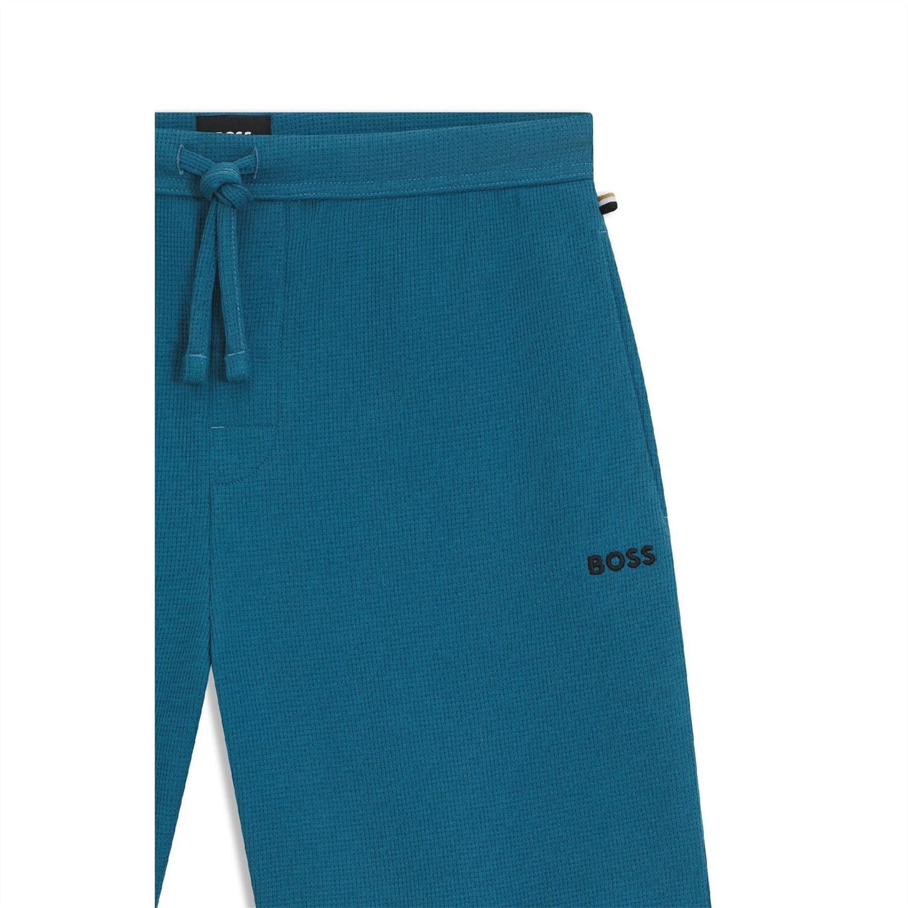Boss Mens Waffle Shorts 10269584 01 Pyjama Shorts