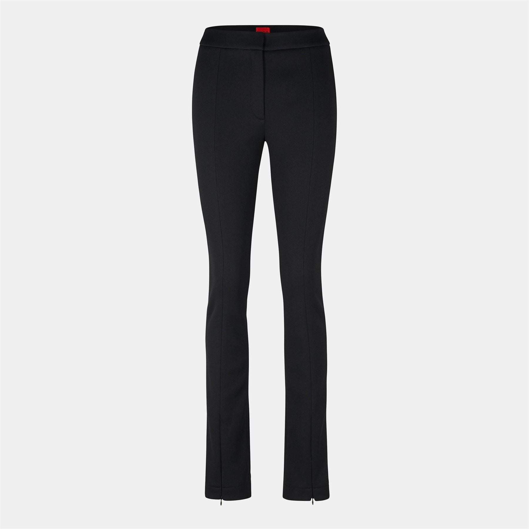 Hugo Hatisu Solid Patterned Slim Cut Trousers