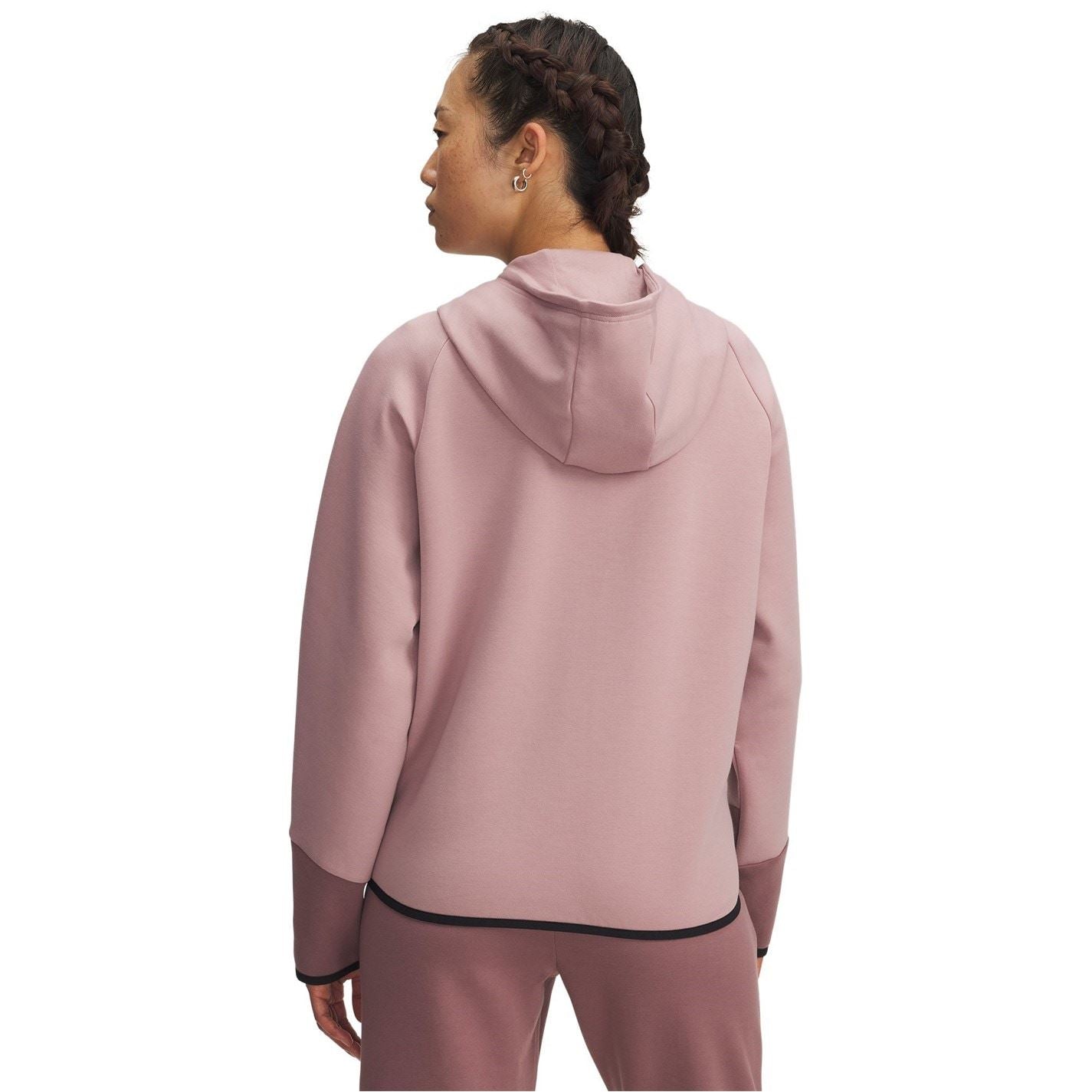 Under Armour Unstoppable Hooded Full Zipper Solid Patterned Sweat Jacket
