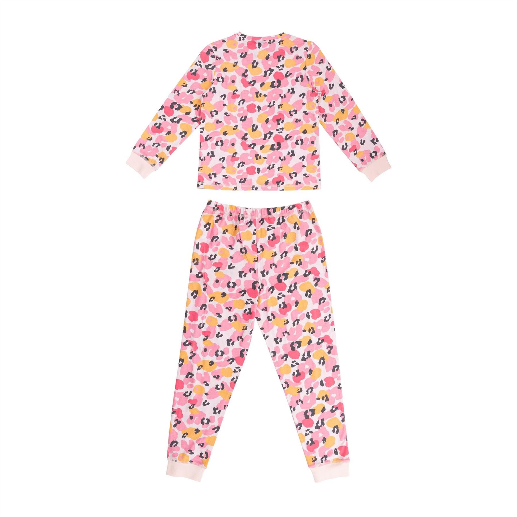 Star Leopard Pyjamas 3pk Girl