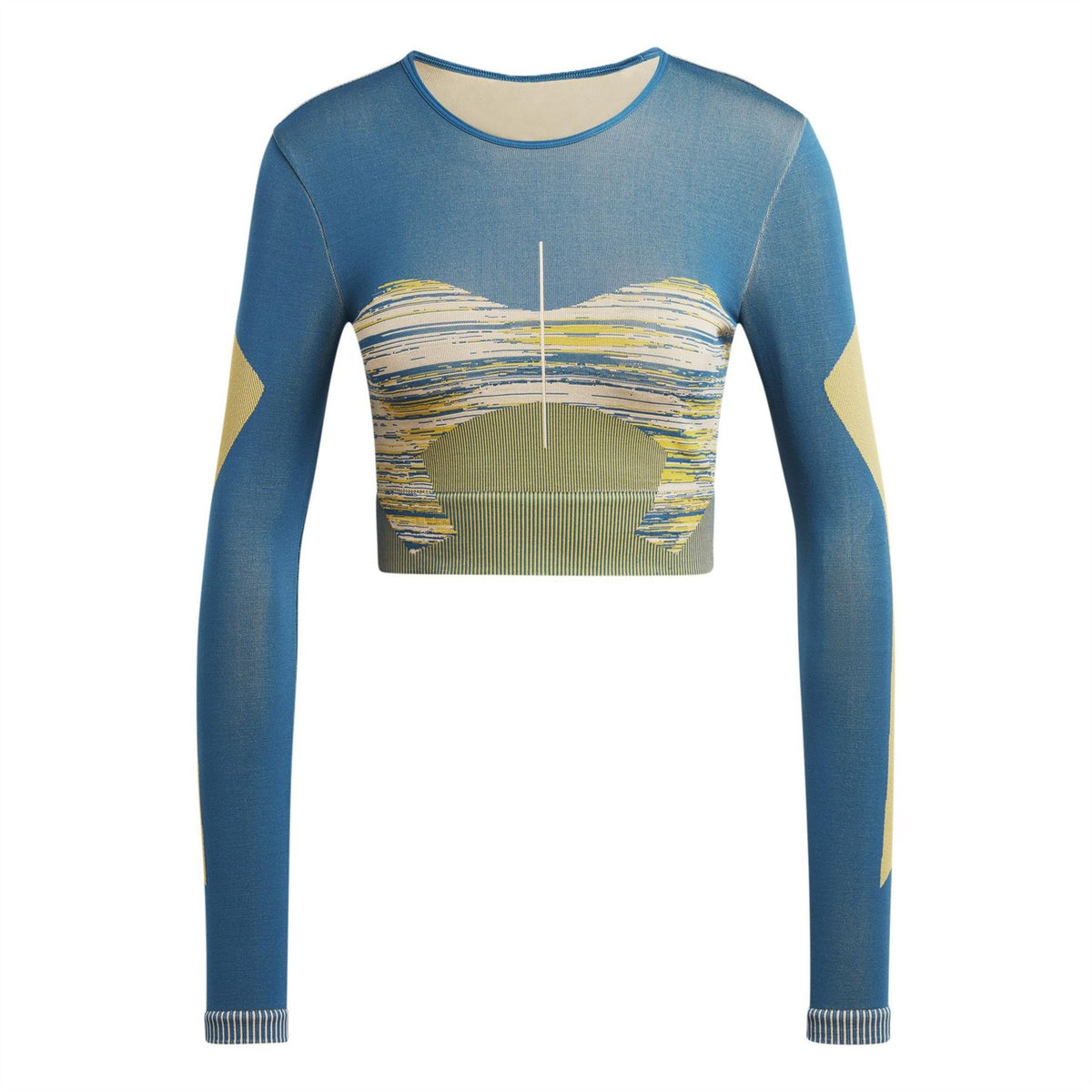 adidas Slim Fit Crew Neck Long Sleeve Athletic Jersey