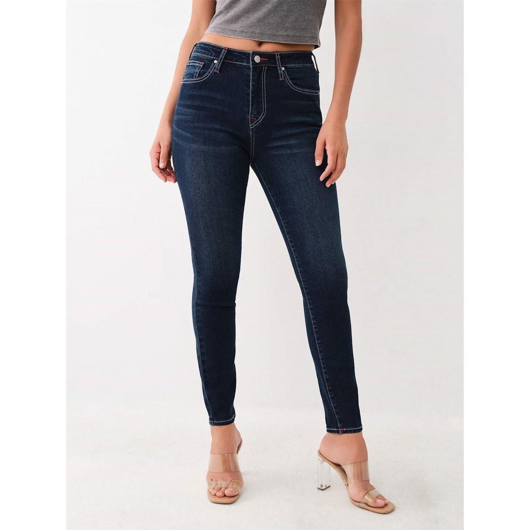 True Religion Halle High Rise Skinny Jeans Mens