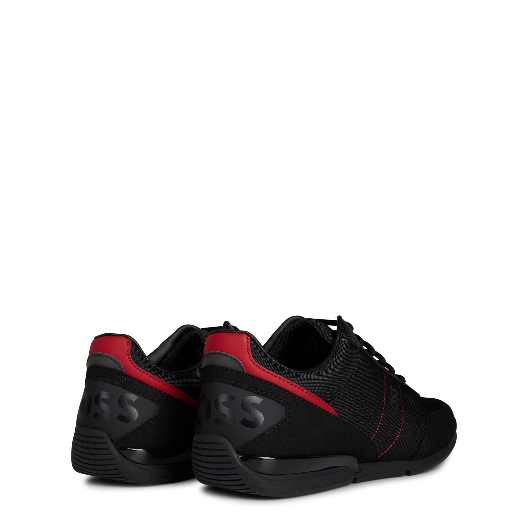 Boss Saturn Low Top Everyday Trainers With Technical Mesh