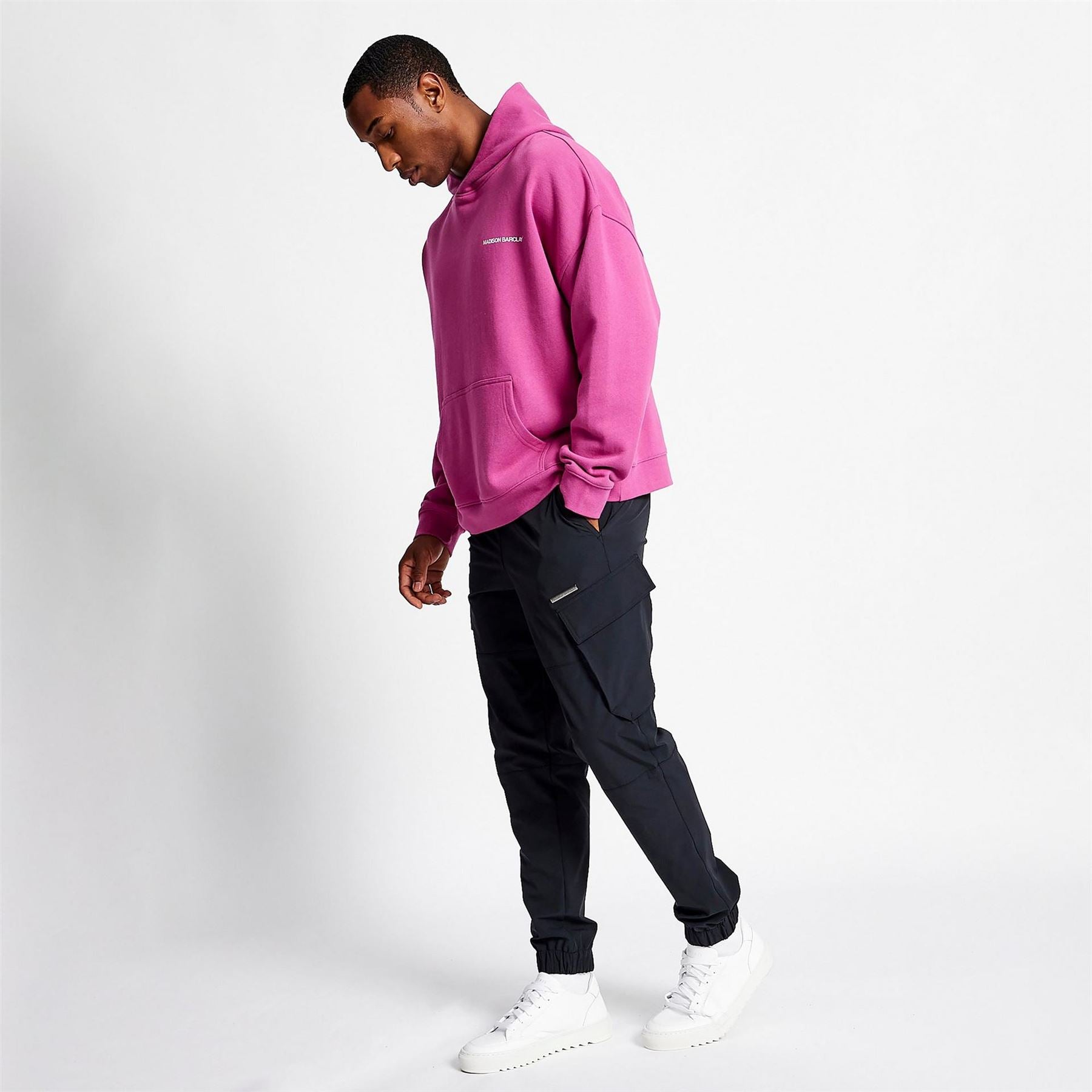 Madison Barclay Brghs Hooded Relaxed Fit Sweatshirt