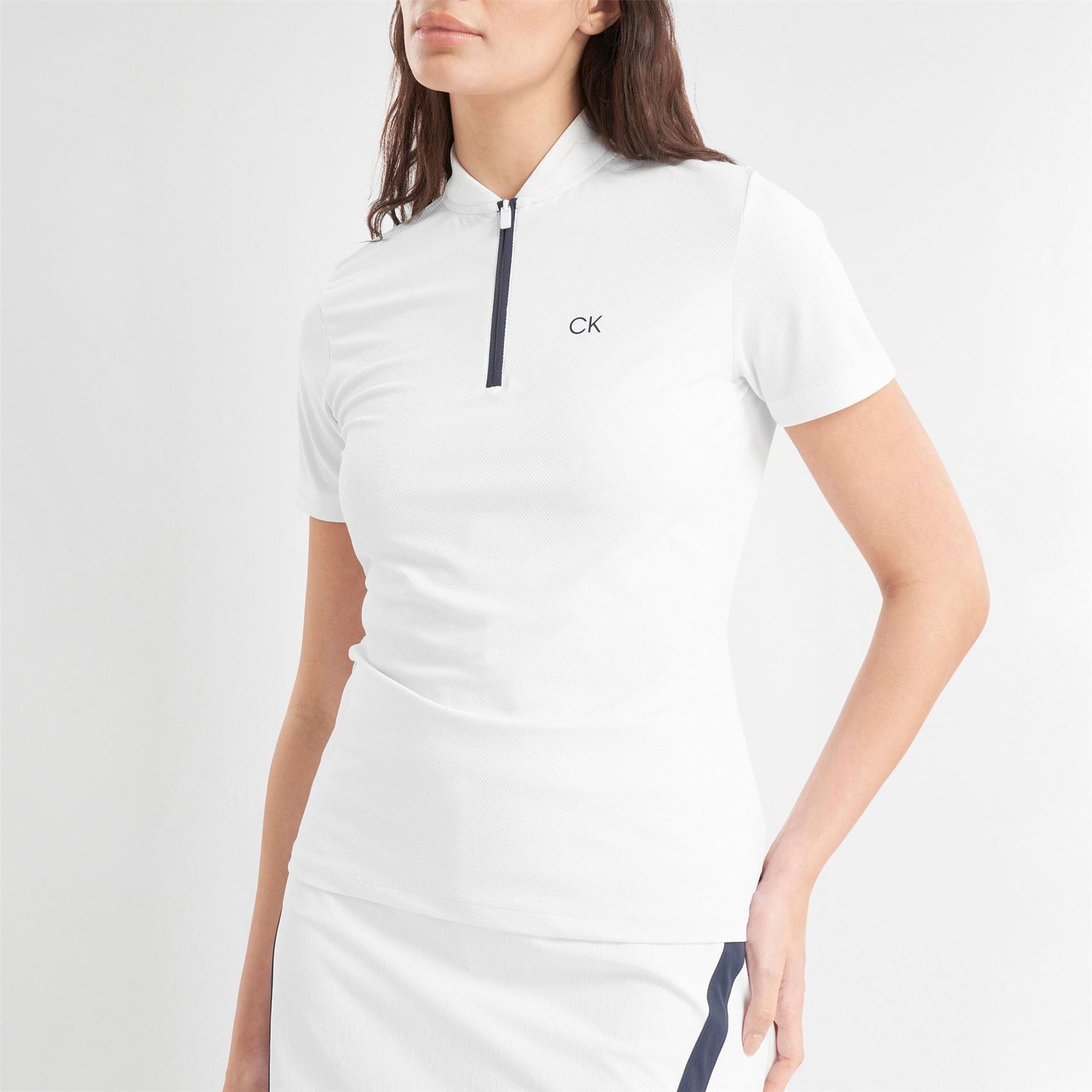 Calvin Klein Golf Ck Short Sleeve Performance Polo Shirt
