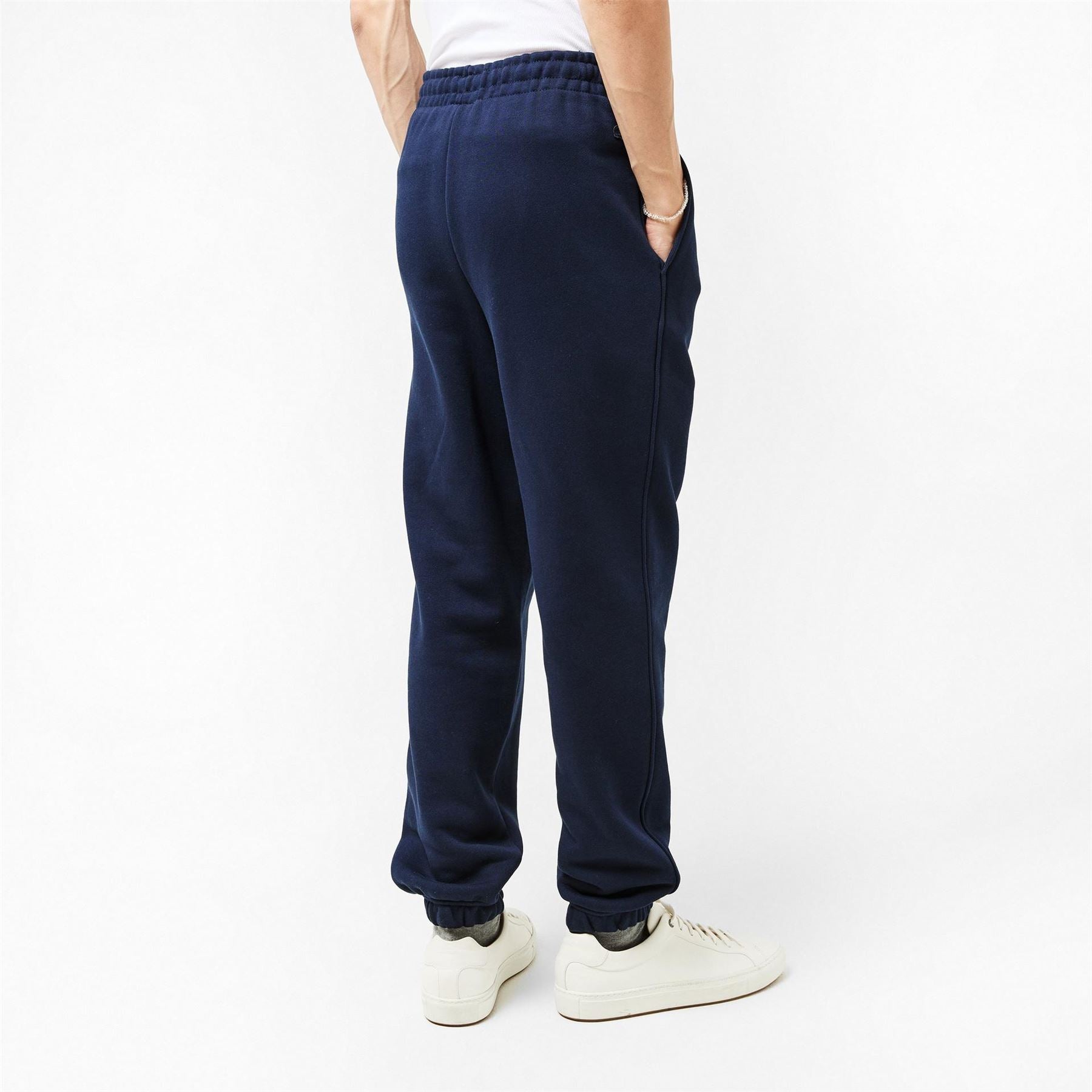 Lacoste Trackst Solid Patterned Straight Track Pants