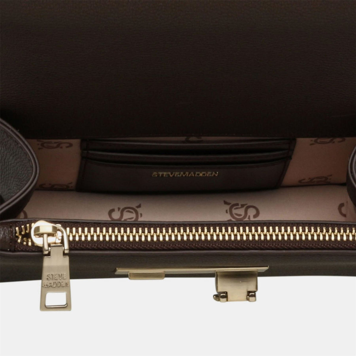 Steve Madden Bnesta Cross Body Bag with Metal Logo
