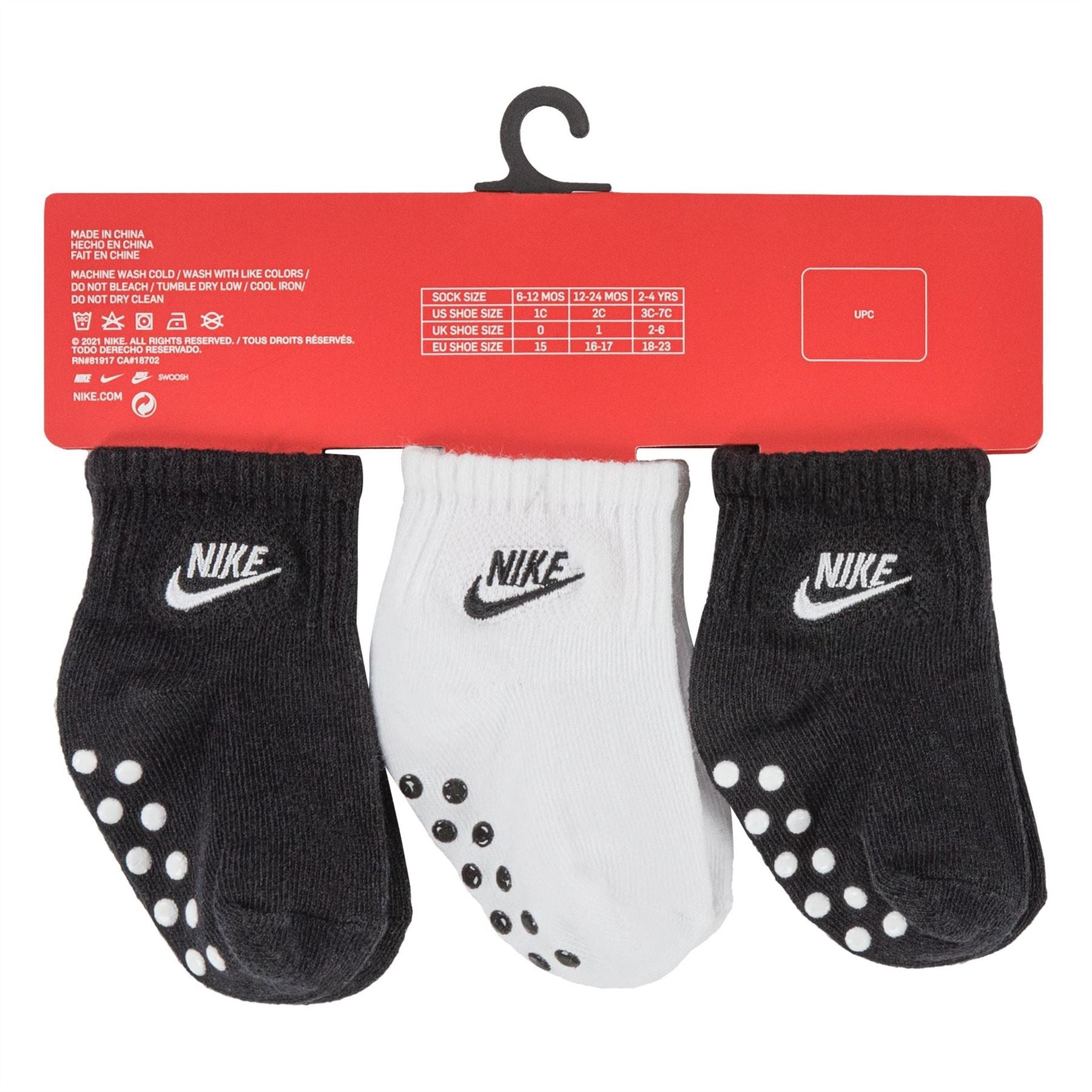 Nike Sock 3pk Baby