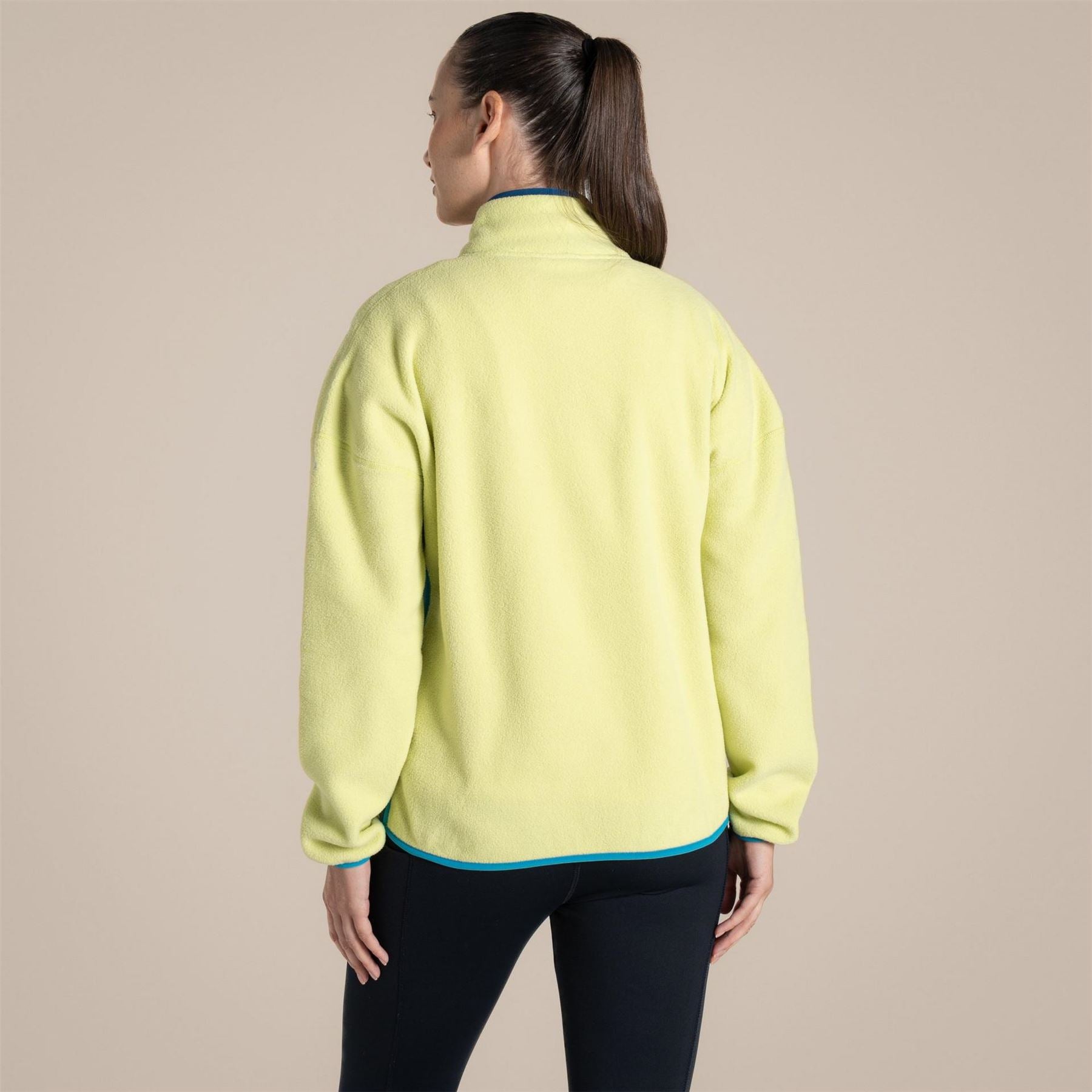 Craghoppers Zipped Pocket Funnel Neck Long Sleeve Sweatshirt